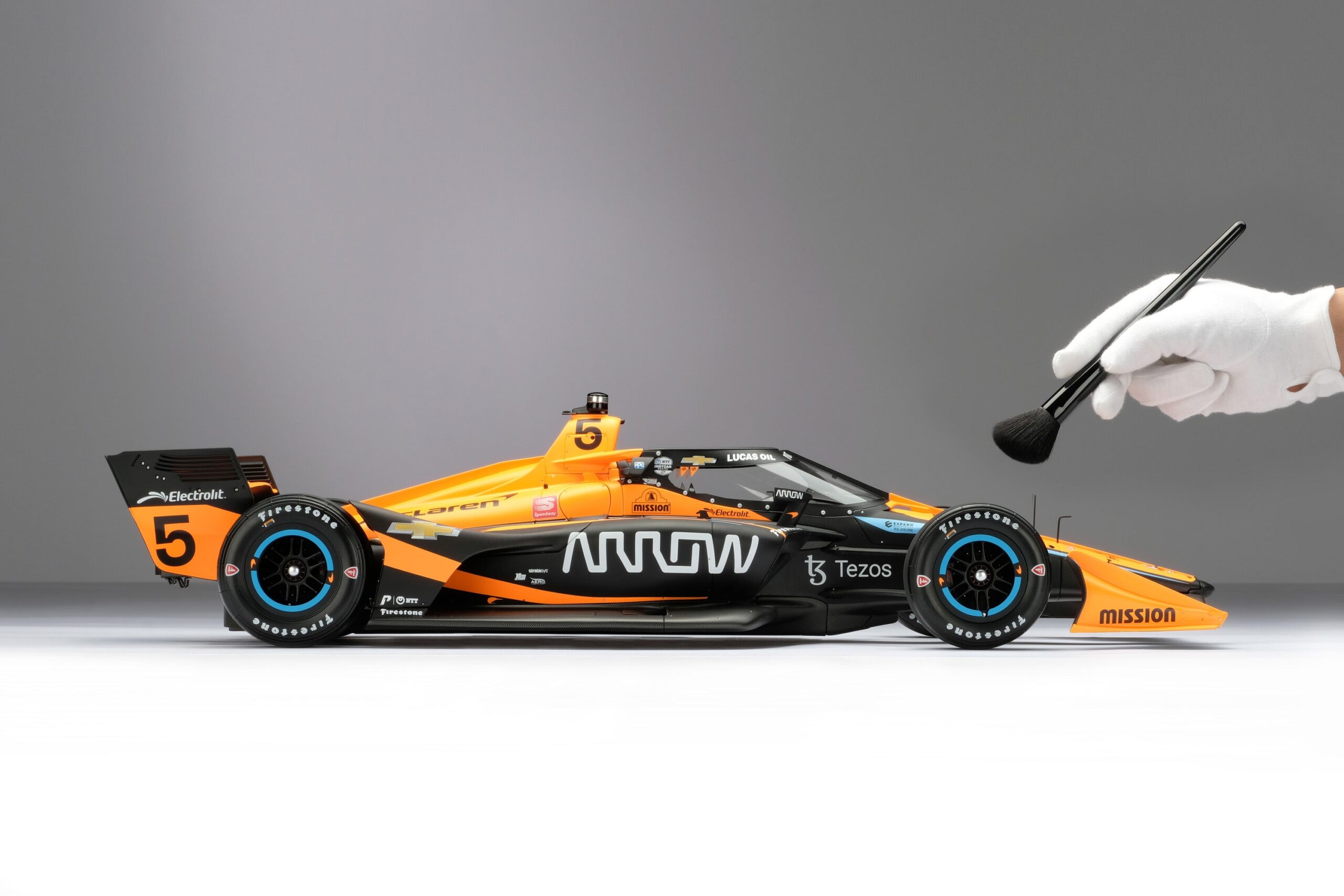 Amalgam McLaren Dallara IR-12 Arrow SP 2022 Alabama Grand Prix Winner O'Ward | 1:8 - Imagen 3