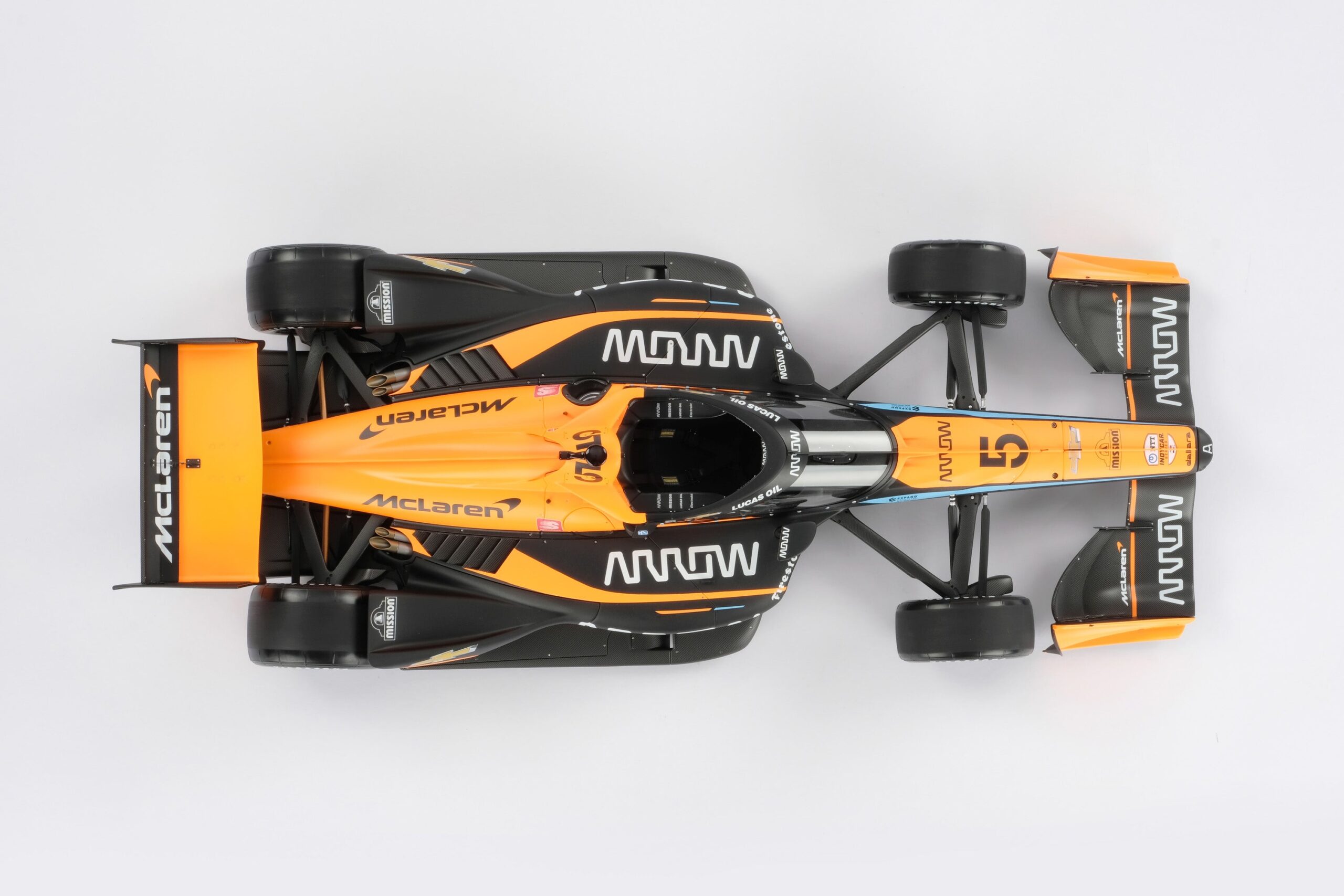 Amalgam McLaren Dallara IR-12 Arrow SP 2022 Alabama Grand Prix Winner O'Ward | 1:8 - Imagen 17