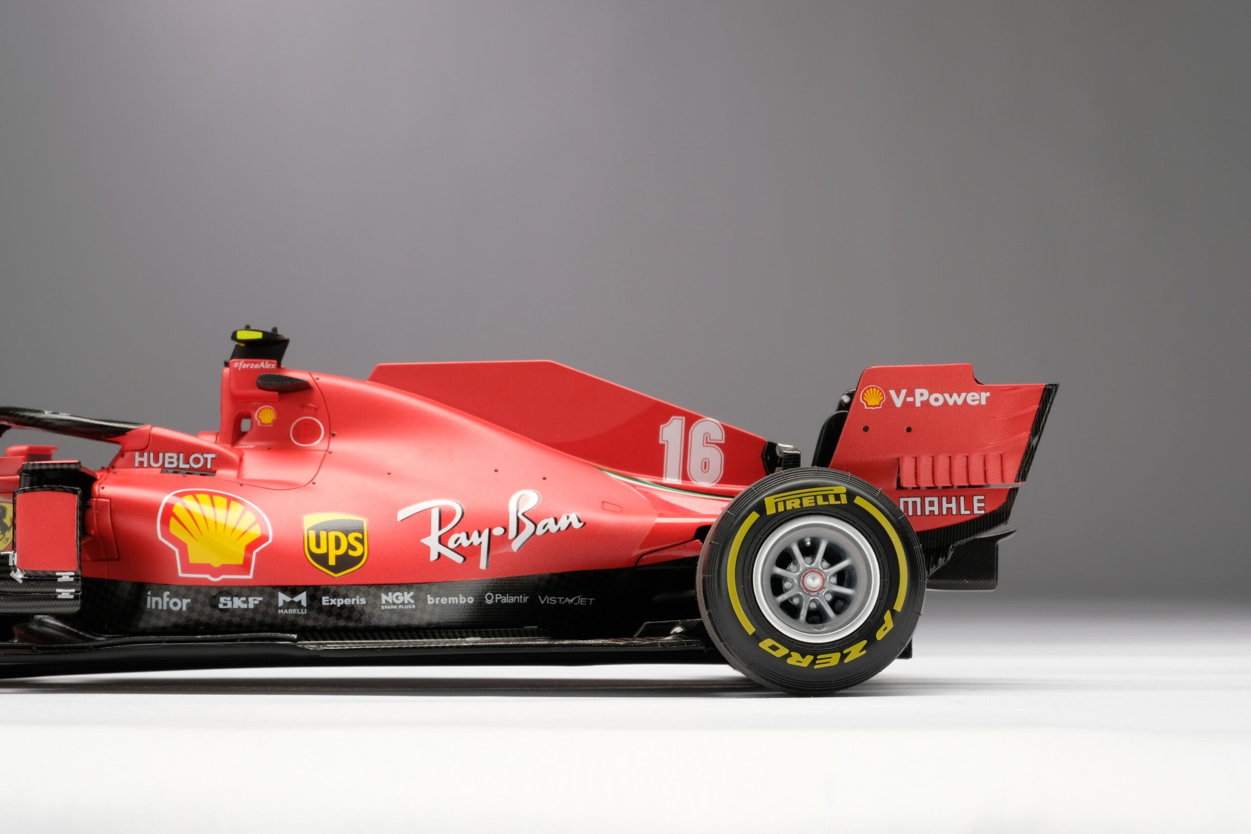 Amalgam Ferrari SF1000 2020 Formel 1 Saison - Rot | 1:18 – Bild 13