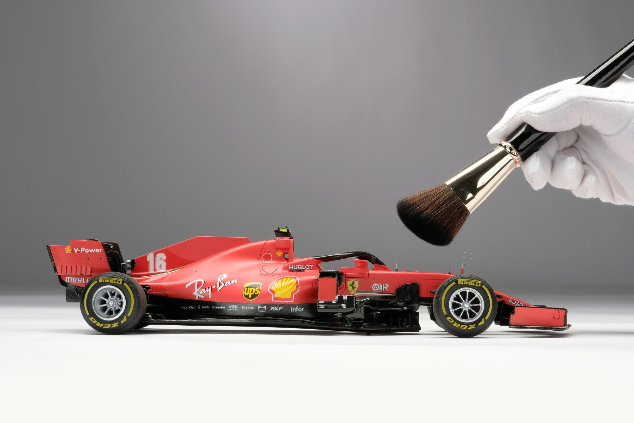 Amalgam Ferrari SF1000 2020 Formel 1 Saison - Rot | 1:18 – Bild 3