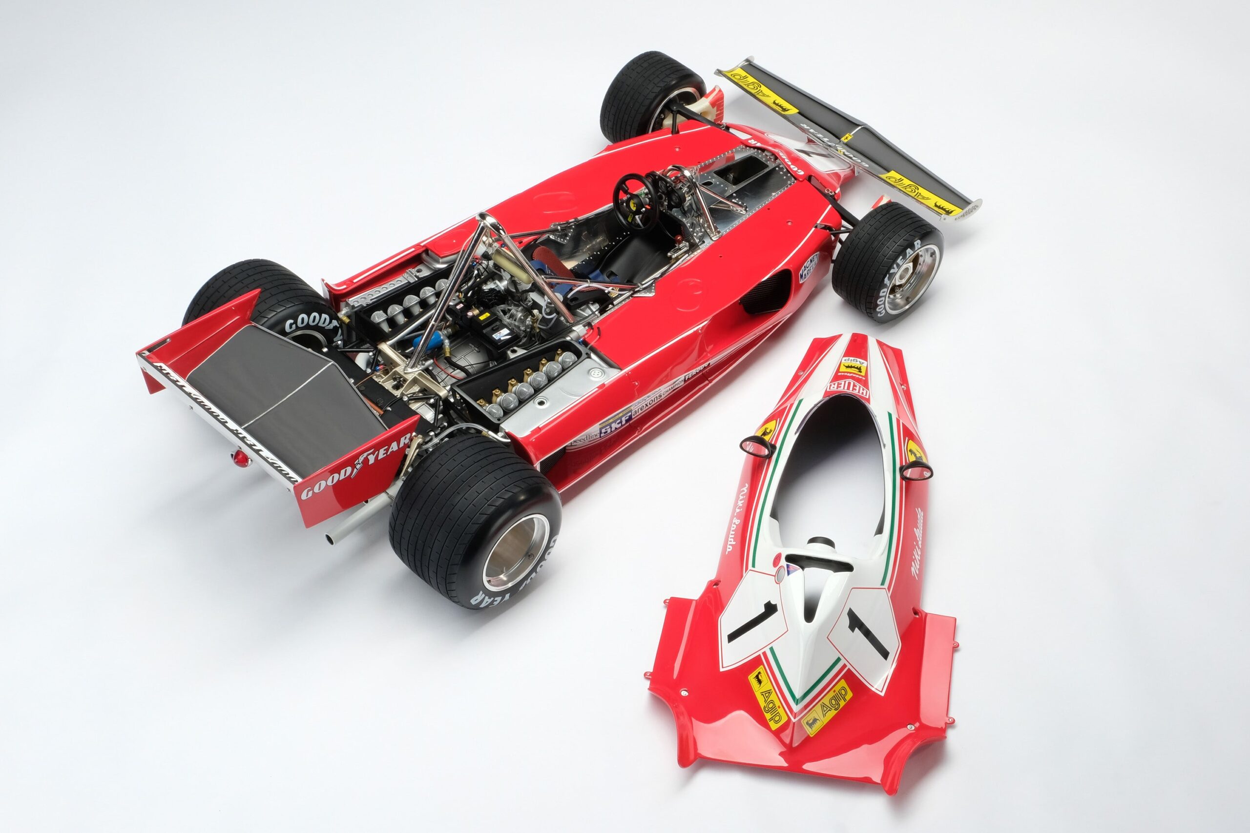 Amalgam Ferrari 312 T2 (1976) Niki Lauda - Rot | 1:8 – Bild 7