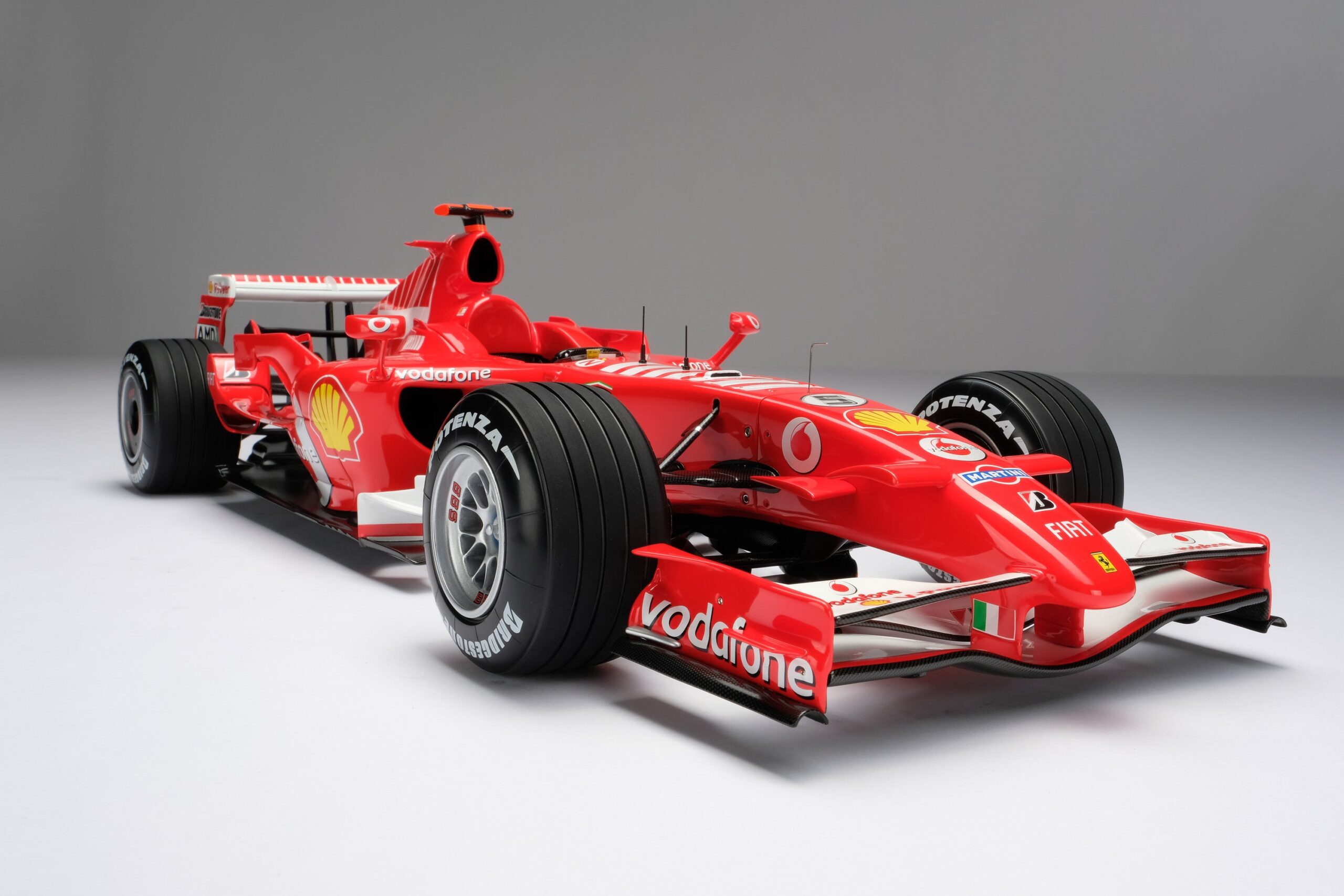 Amalgam Ferrari 248 F1 2006 Italian Grand Prix - Schumacher - Rot | 1:8