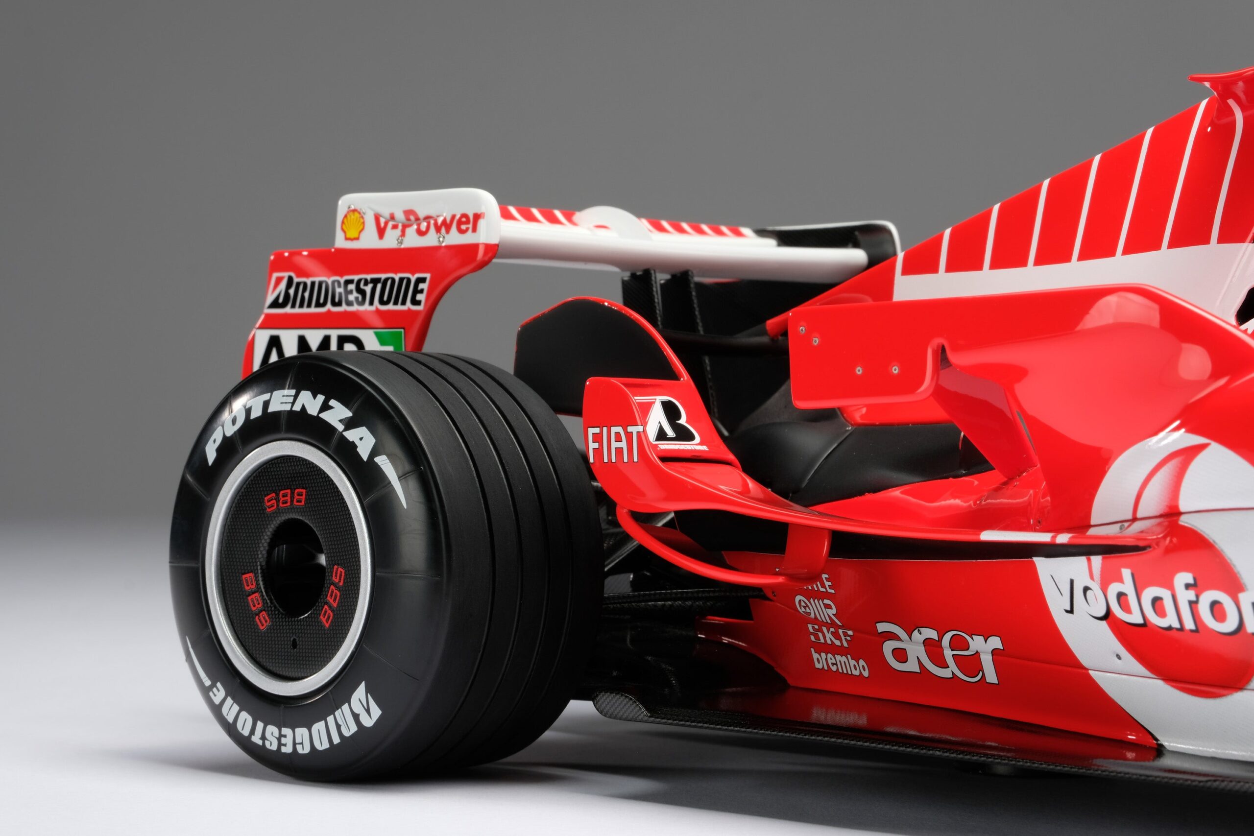 Amalgam Ferrari 248 F1 2006 Italian Grand Prix - Schumacher - Rot | 1:8 – Bild 11