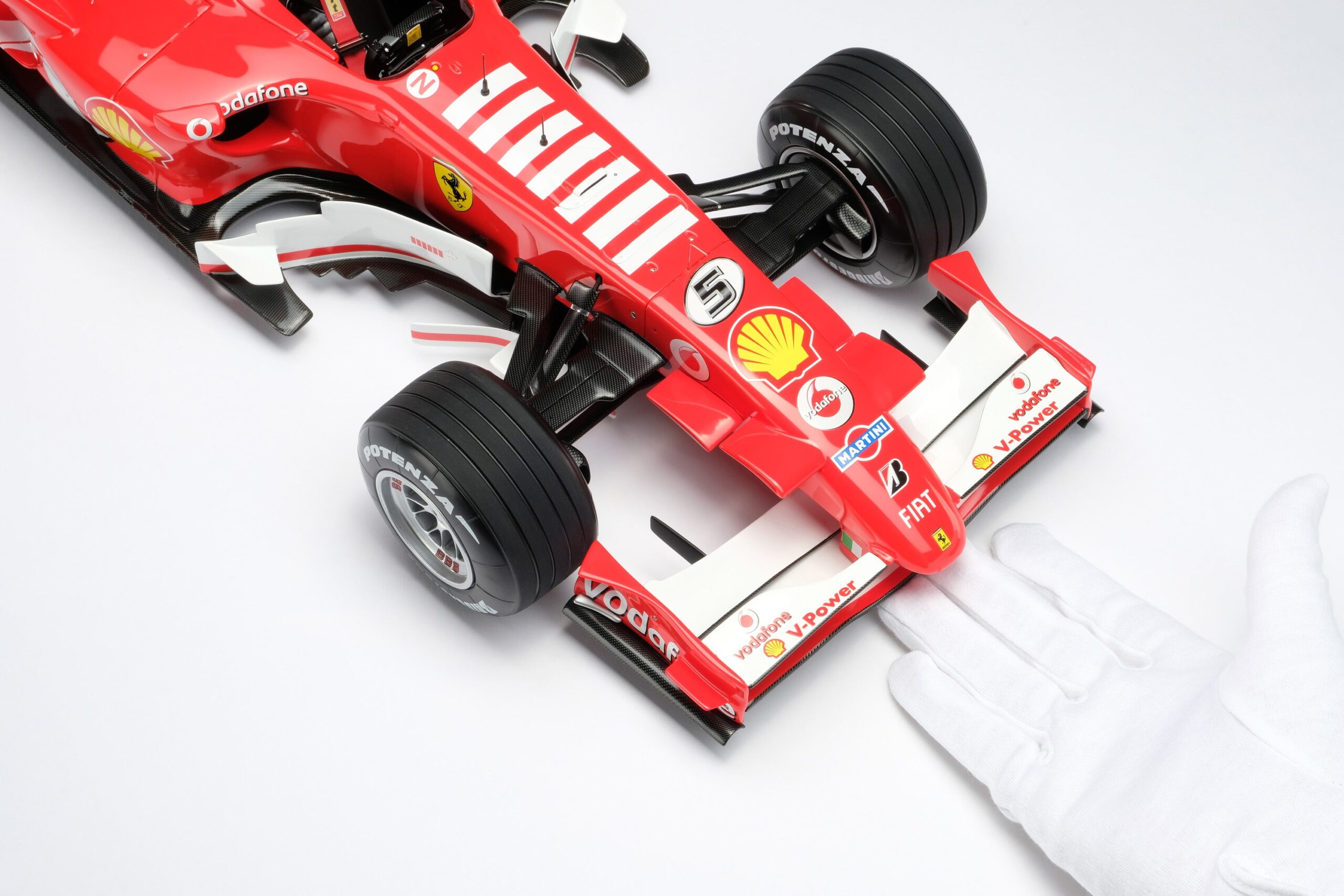 Amalgam Ferrari 248 F1 2006 Italian Grand Prix - Schumacher - Rot | 1:8 – Bild 4