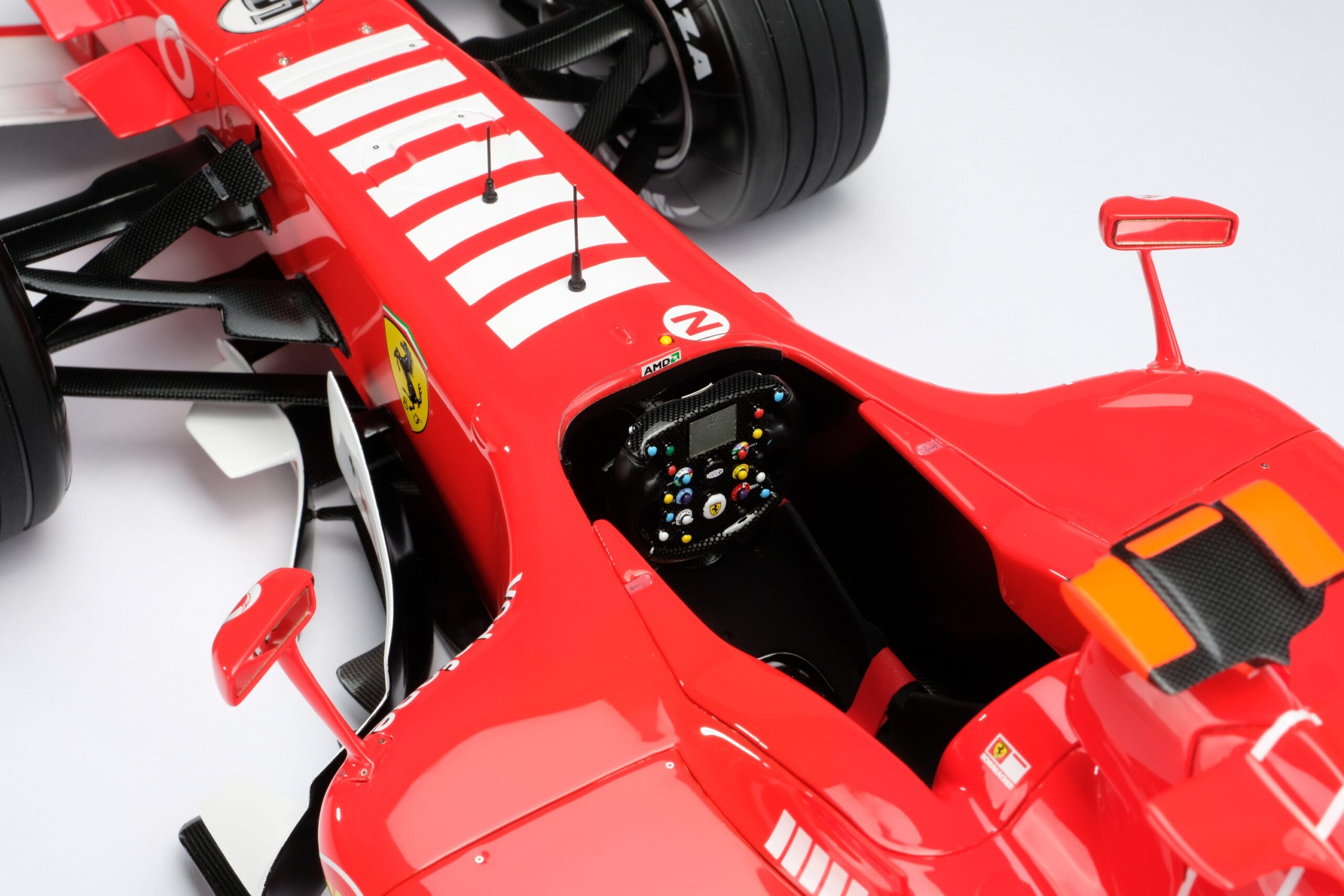 Amalgam Ferrari 248 F1 2006 Italian Grand Prix - Schumacher - Rot | 1:8 – Bild 8
