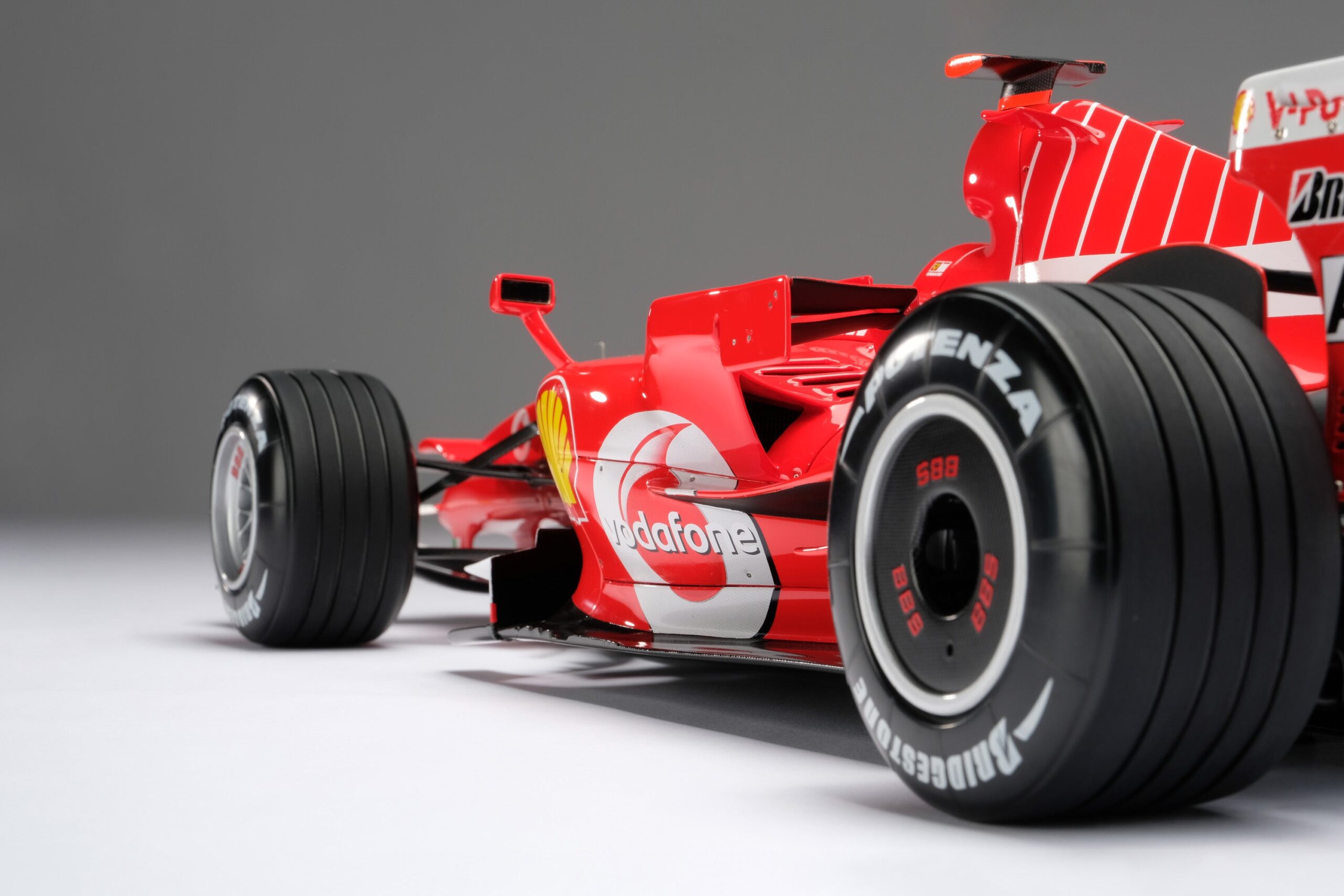 Amalgam Ferrari 248 F1 2006 Italian Grand Prix - Schumacher - Rot | 1:8 – Bild 9