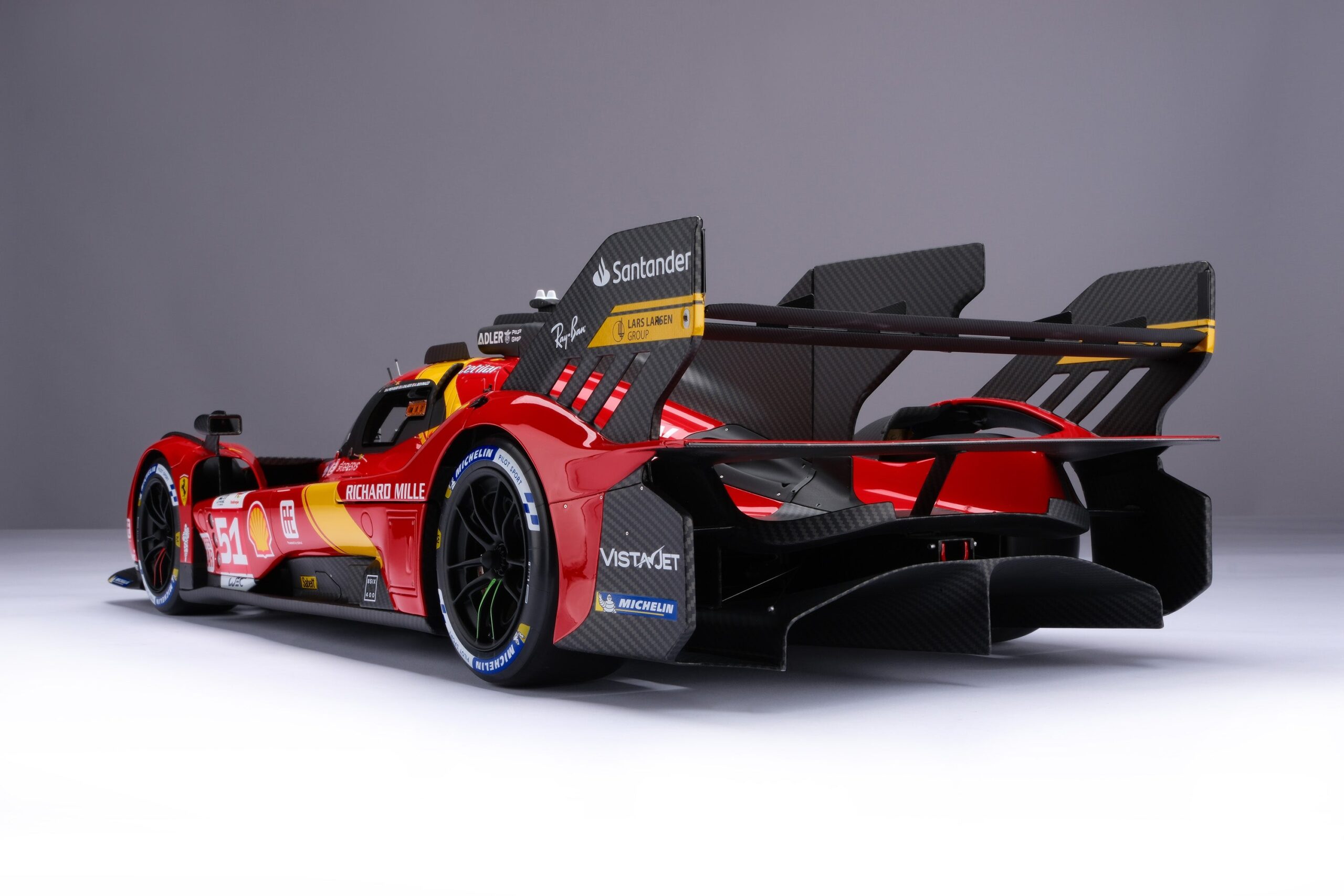 Amalgam Ferrari 499P 2023 Le Mans - Rot | 1:8 – Bild 7