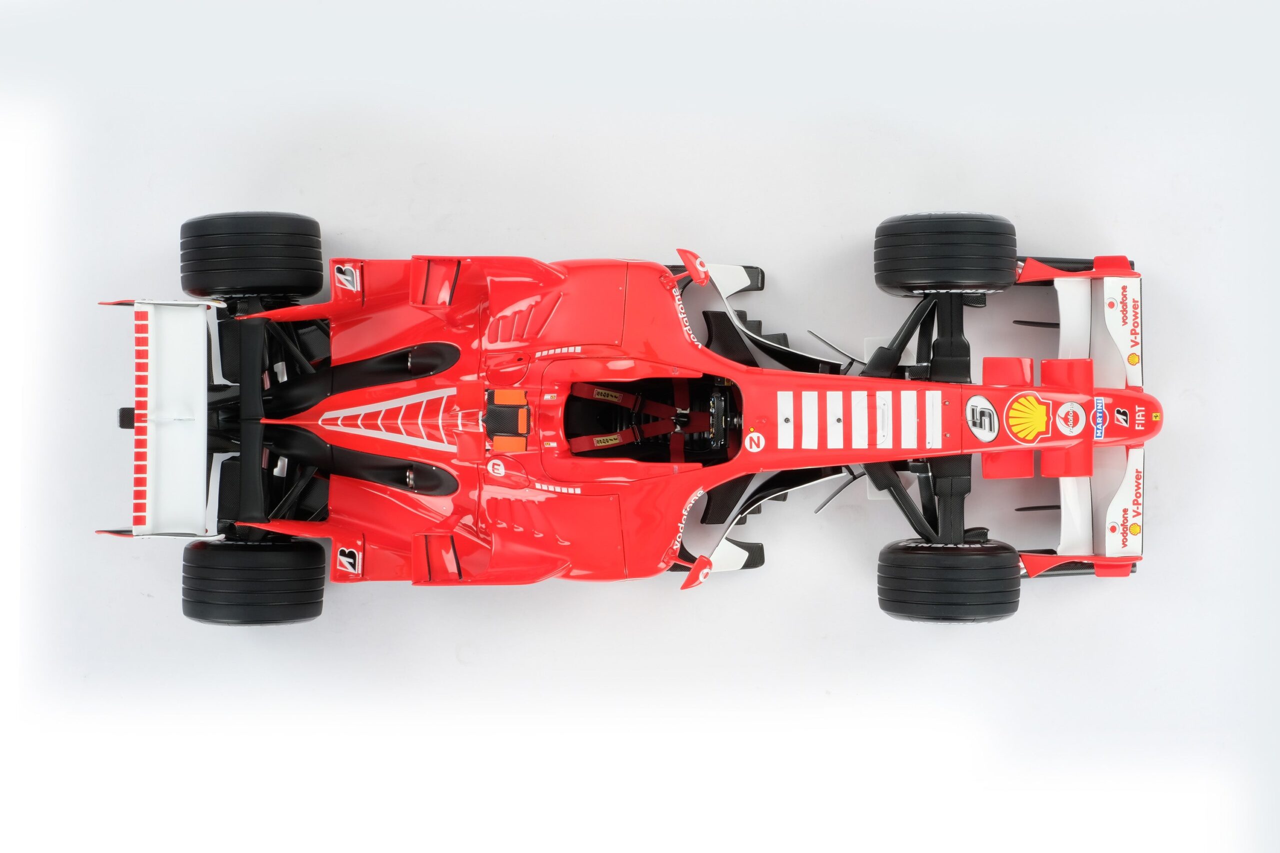 Amalgam Ferrari 248 F1 2006 Italian Grand Prix - Schumacher - Rot | 1:8 – Bild 18