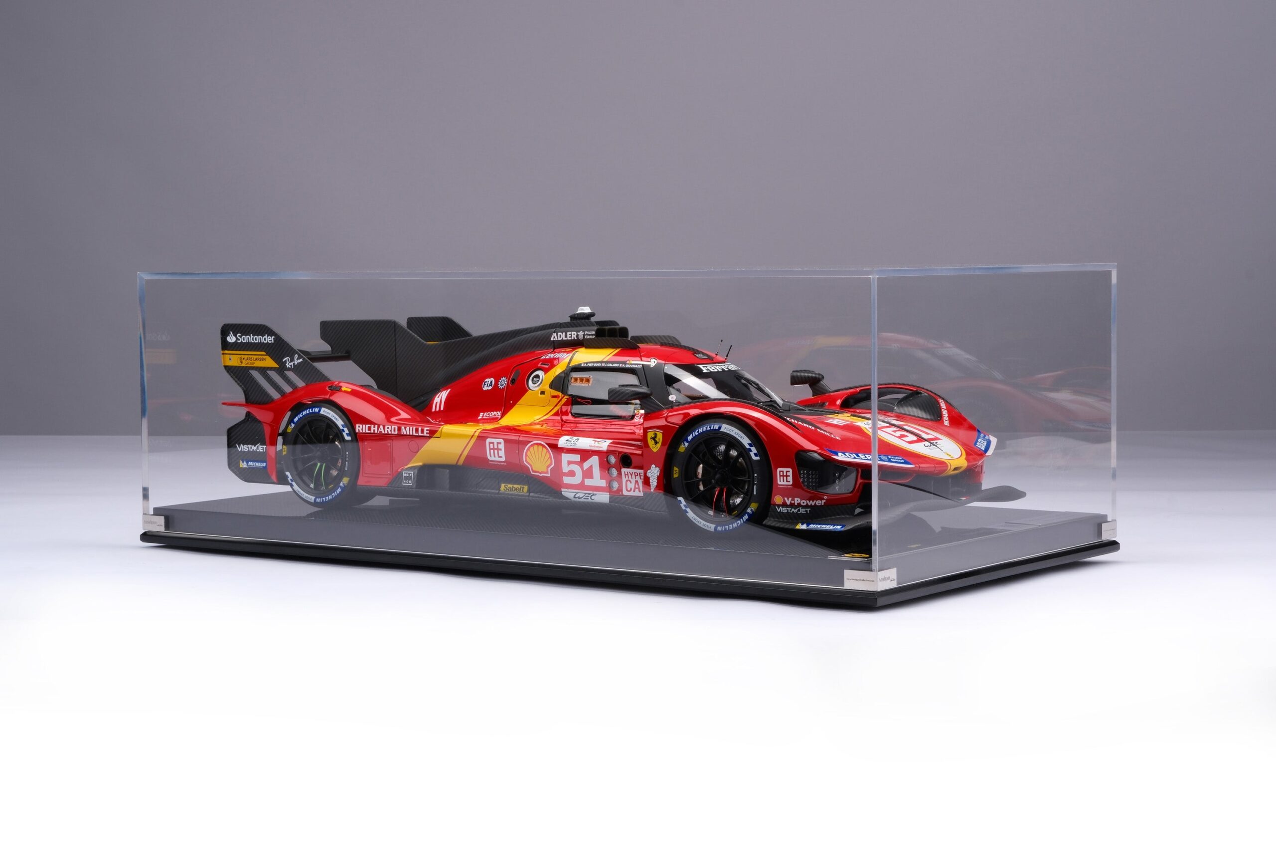 Amalgam Ferrari 499P 2023 Le Mans - Rot | 1:8 – Bild 11