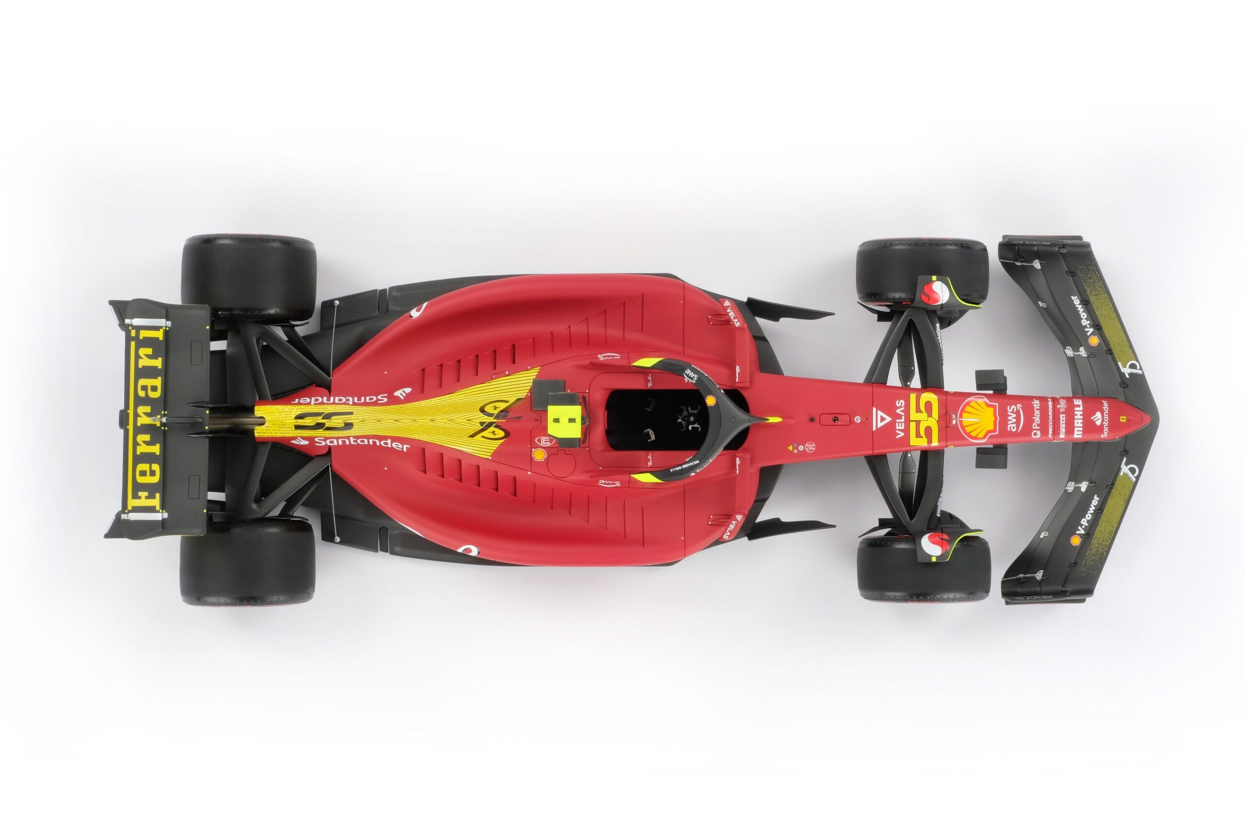 Amalgam Ferrari F1-75 2022 Italian Grand Prix - Rot | 1:8 - Image 32