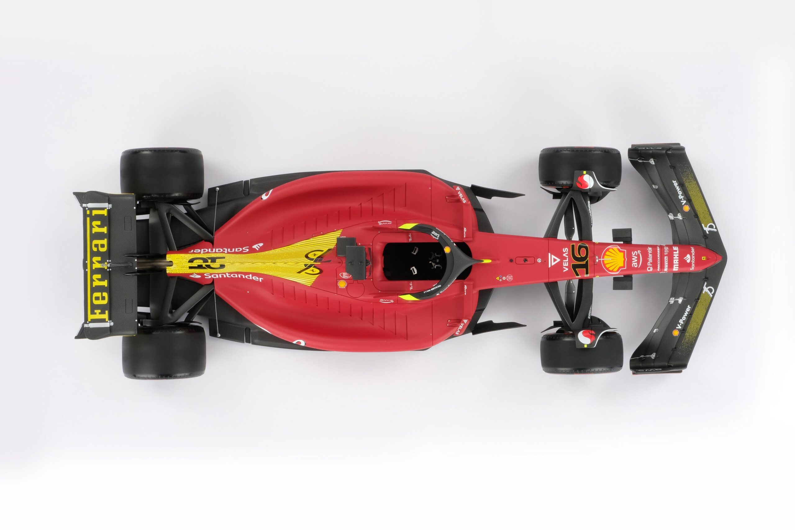 Amalgam Ferrari F1-75 2022 Italian Grand Prix - Rot | 1:8 - Image 6