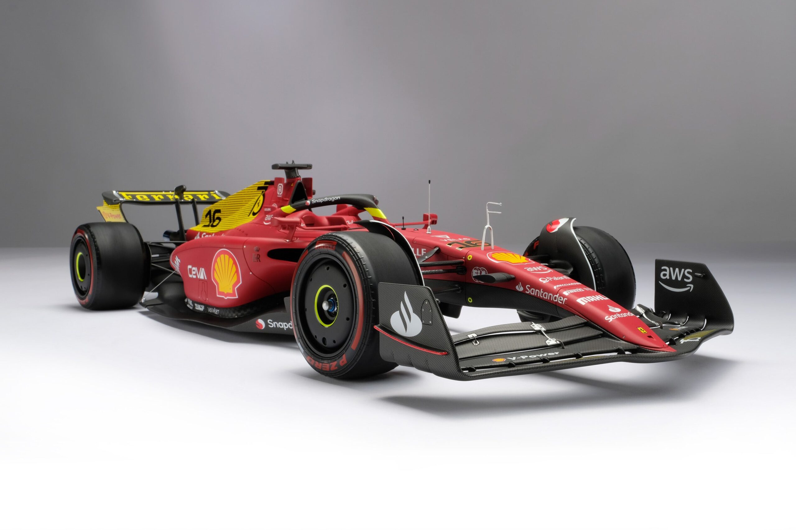 Amalgam Ferrari F1-75 2022 Italian Grand Prix - Rot | 1:8 - Image 4