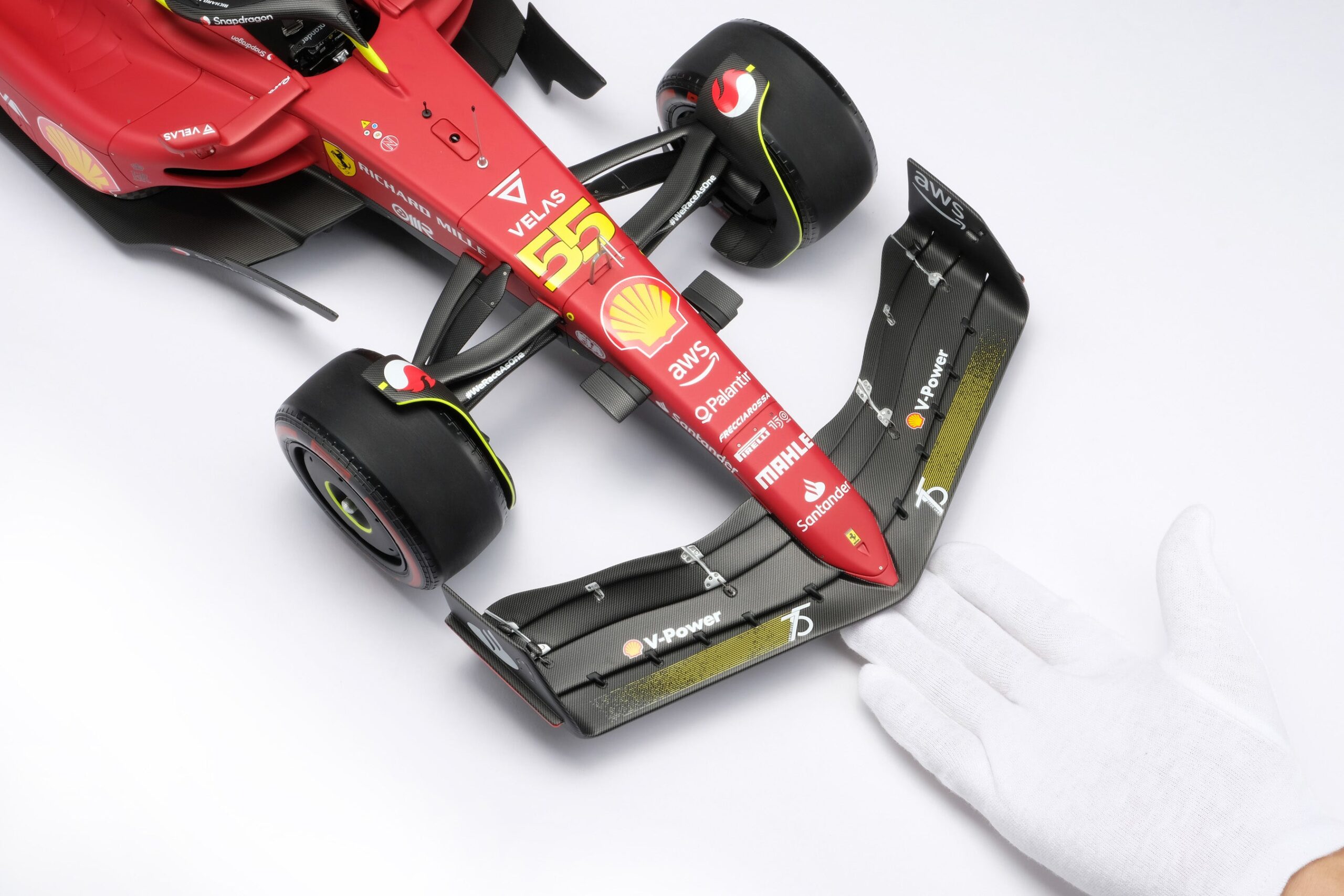 Amalgam Ferrari F1-75 2022 Italian Grand Prix - Rot | 1:8 - Image 30