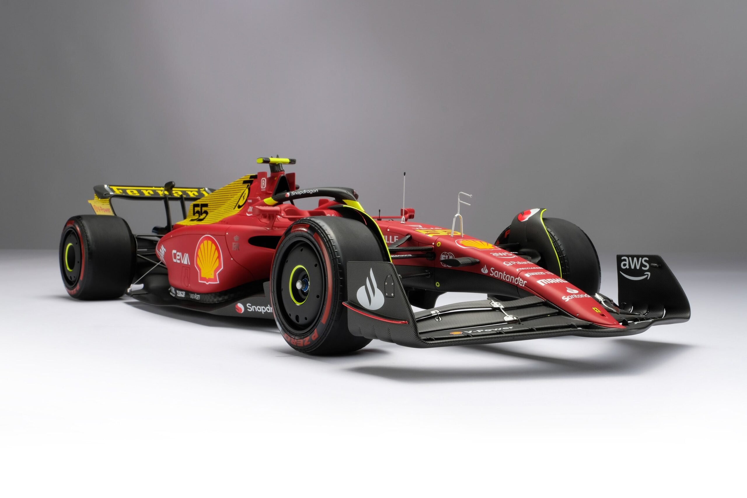 Amalgam Ferrari F1-75 2022 Italian Grand Prix - Rot | 1:8 - Image 22