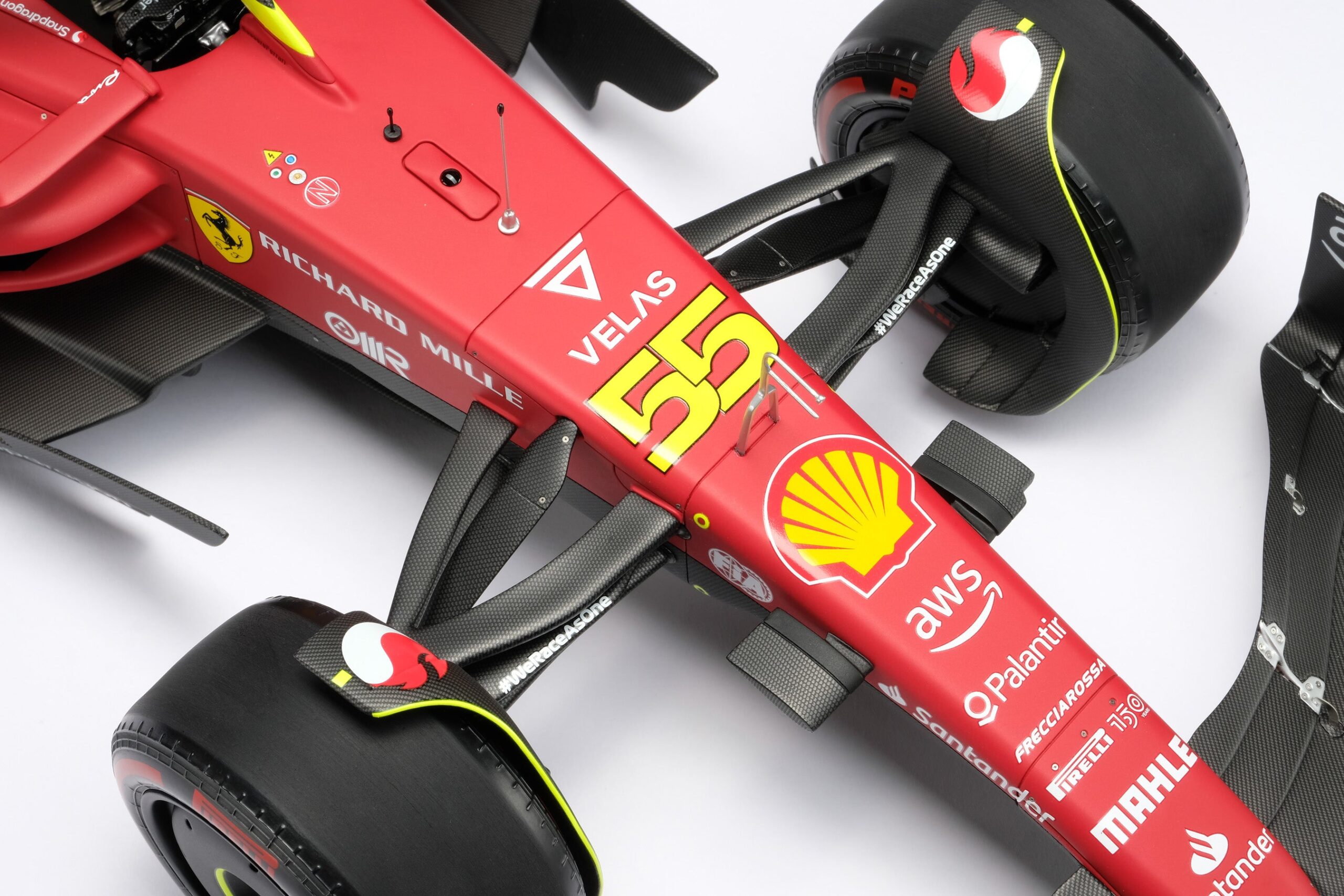 Amalgam Ferrari F1-75 2022 Italian Grand Prix - Rot | 1:8 - Image 36