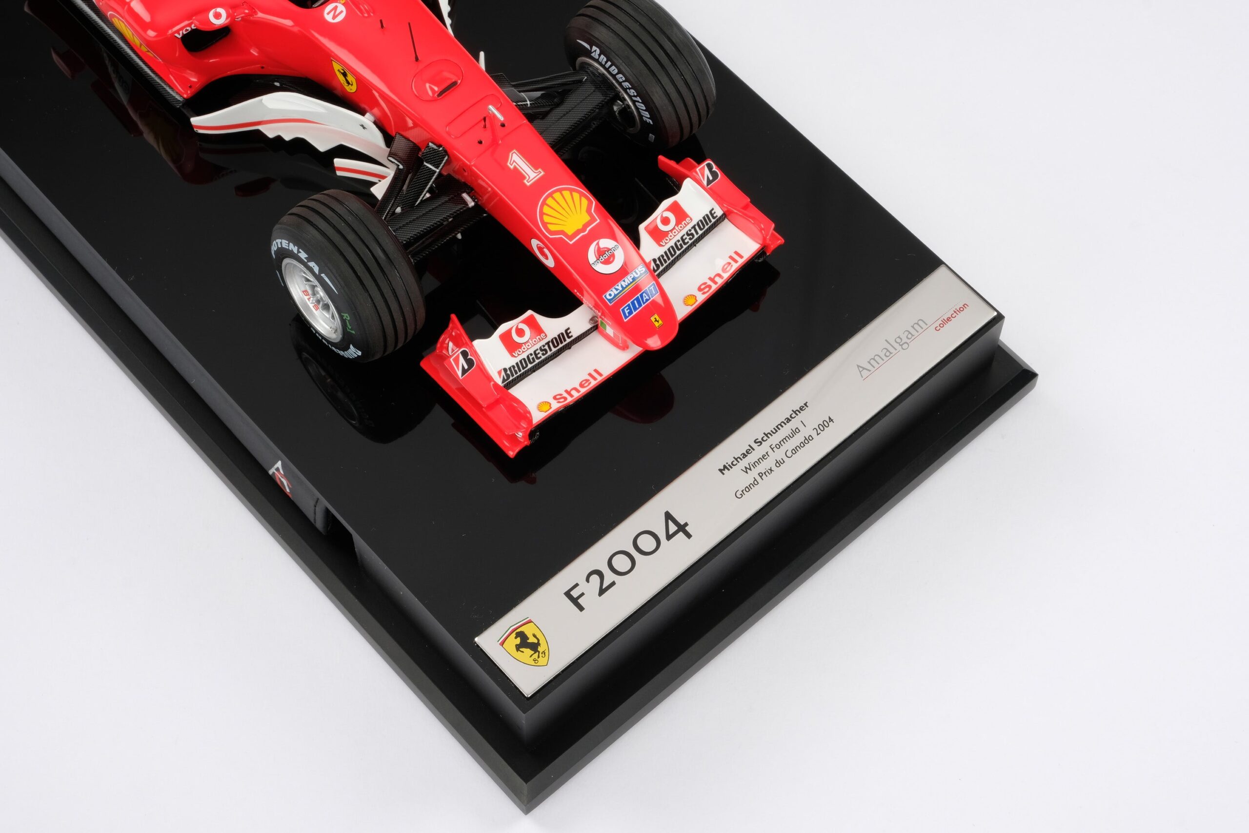 Amalgam Ferrari F2004 2004 Canadian Grand Prix - Schumacher - Rot | 1:18 – Bild 4