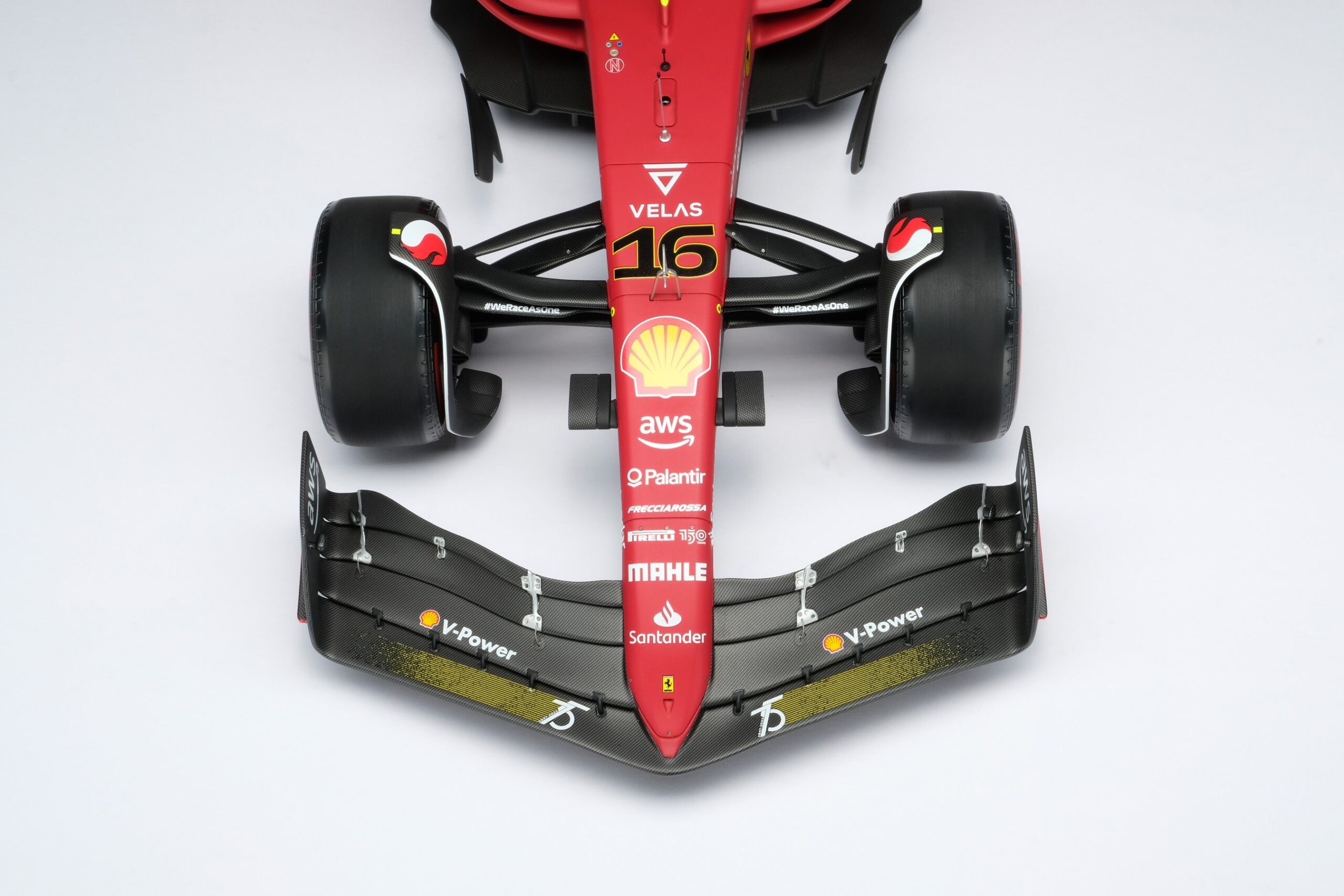 Amalgam Ferrari F1-75 2022 Italian Grand Prix - Rot | 1:8 - Image 14