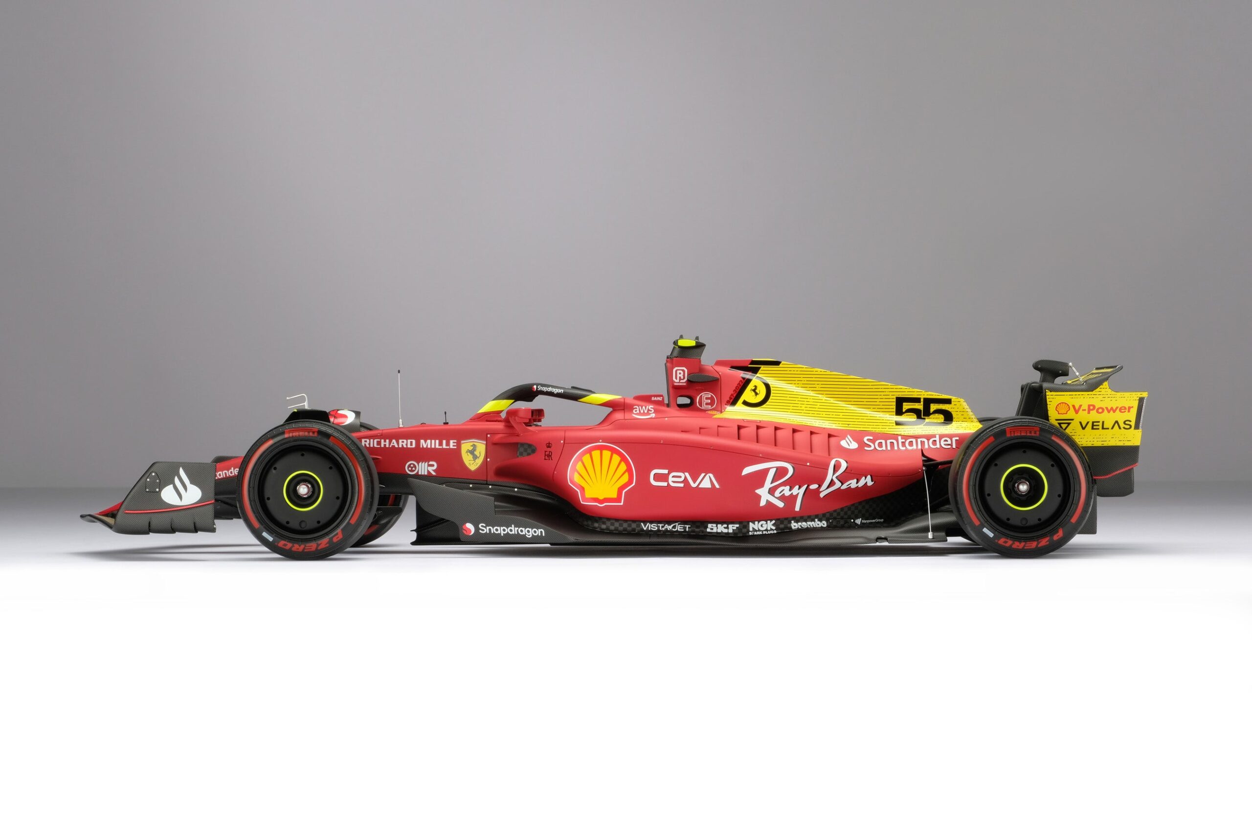 Amalgam Ferrari F1-75 2022 Italian Grand Prix - Rot | 1:8 - Image 33