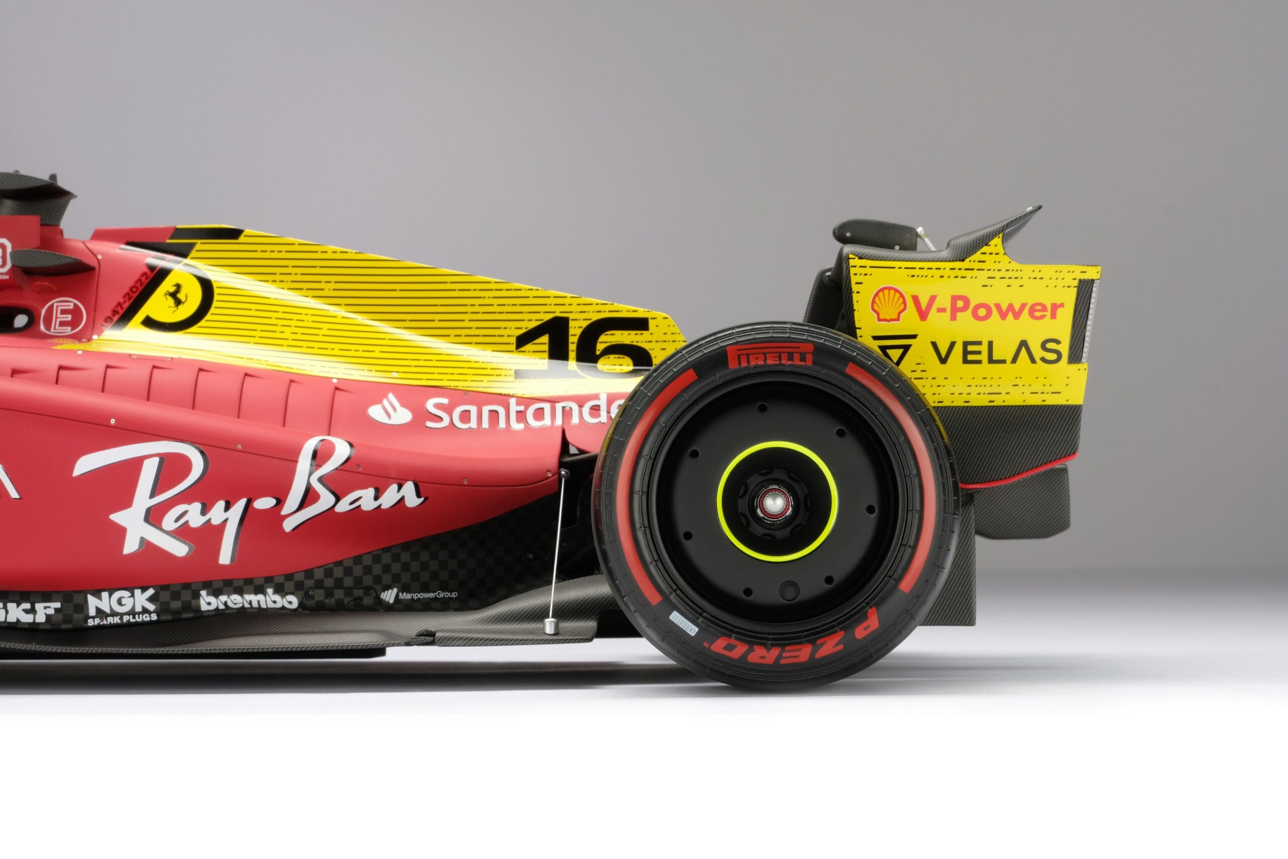 Amalgam Ferrari F1-75 2022 Italian Grand Prix - Rot | 1:8 - Image 21