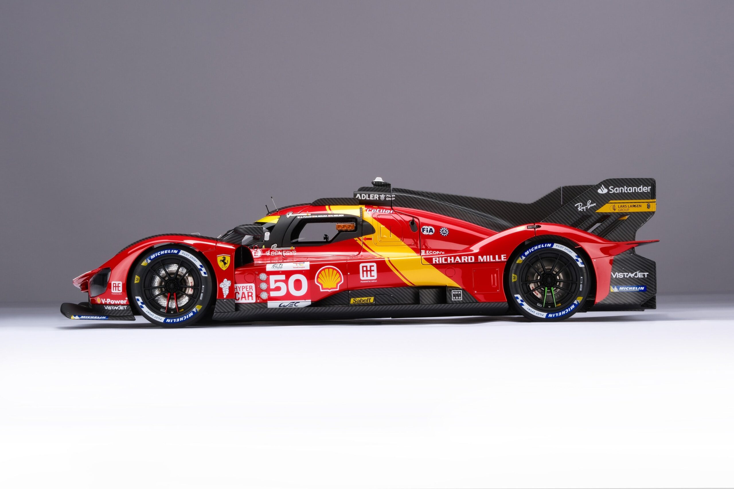 Amalgam Ferrari 499P 2023 Le Mans - Rot | 1:8 – Bild 33
