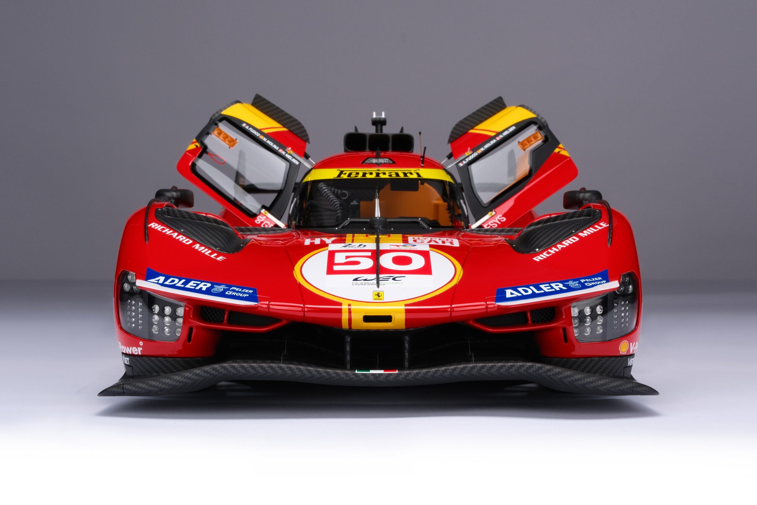 Amalgam Ferrari 499P 2023 Le Mans - Rot | 1:8 – Bild 35
