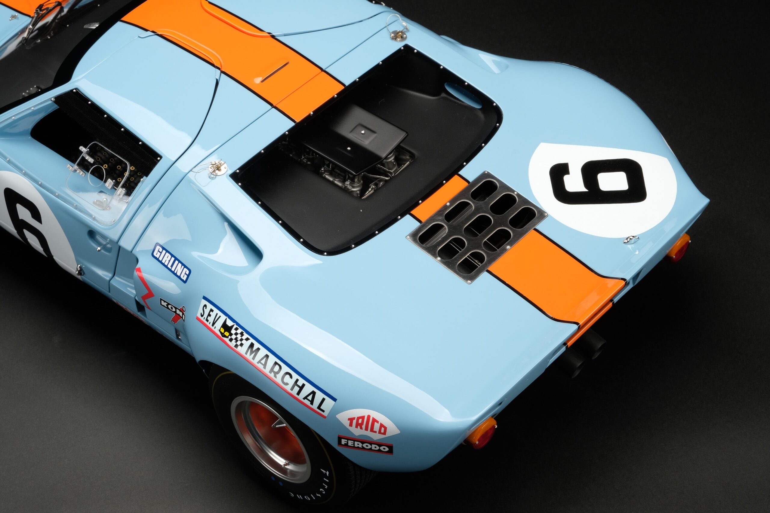 Amalgam Ford GT40 1969 Le Mans Winner | 1:8 – Bild 20