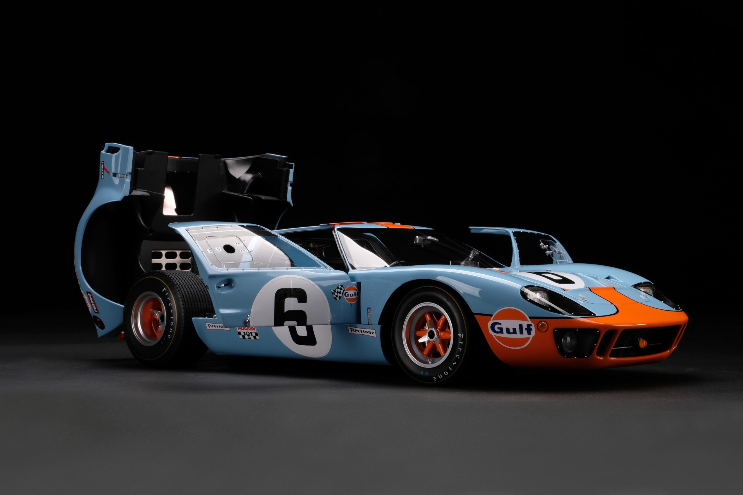 Amalgam Ford GT40 1969 Le Mans Winner | 1:8 – Bild 6