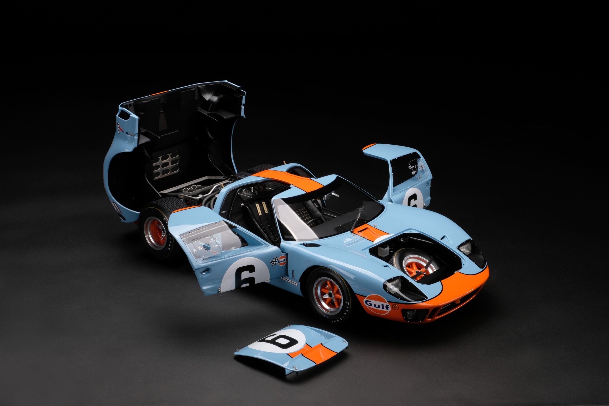 Amalgam Ford GT40 1969 Le Mans Winner | 1:8 – Bild 13