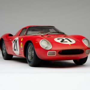 Amalgam Ferrari 250 LM 1965 Le Mans Winner Race Weathered - Rot | 1:8