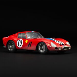 Amalgam Ferrari 250 GTO 3705GT 1962 Le Mans Class Winner Race Weathered - Rot | 1:18