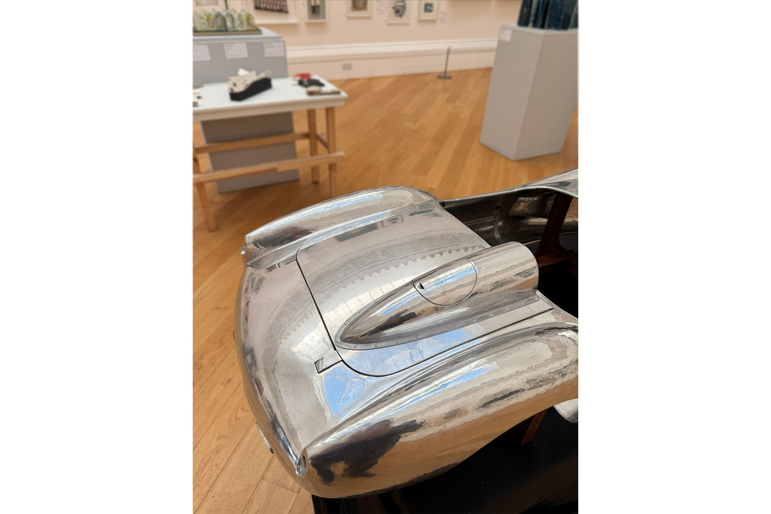 Amalgam Ferrari 250 TR Pontoon Fender Aluminium Body Replica - Aluminium | 1:4 - Imagen 14