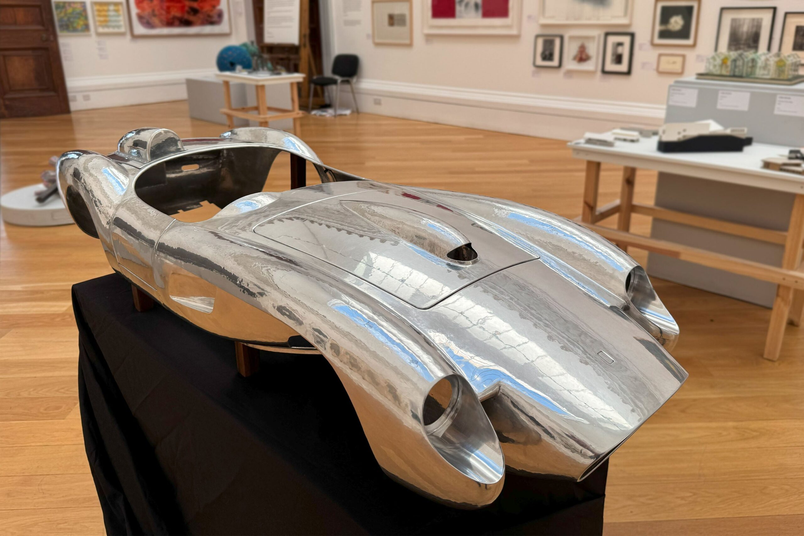 Réplica de carrocería de aluminio "Pontoon Fender" Amalgam Ferrari 250 TR - Aluminio | 1:4