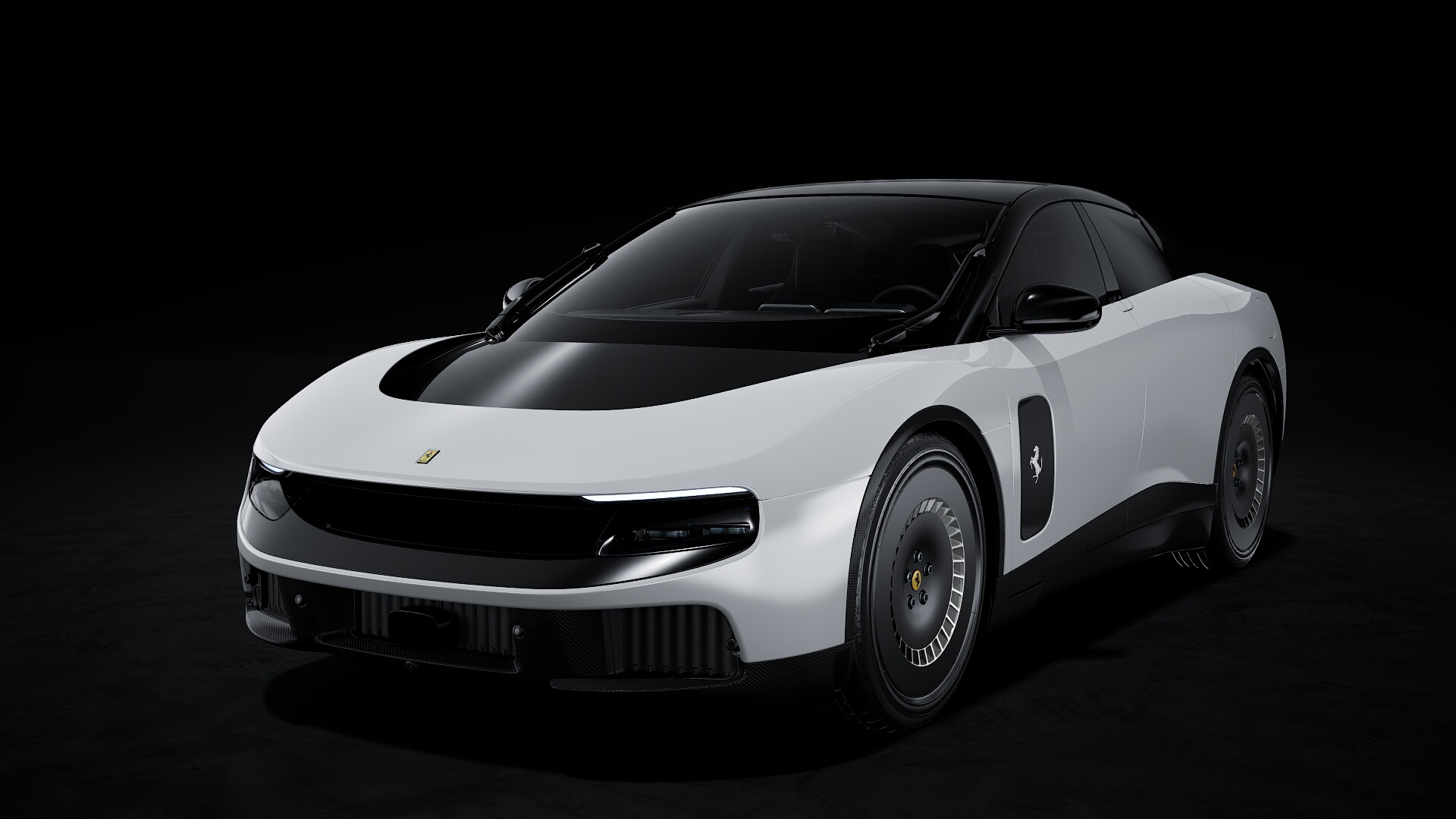 MR Collection Ferrari Luce - Arctic White | 1:18