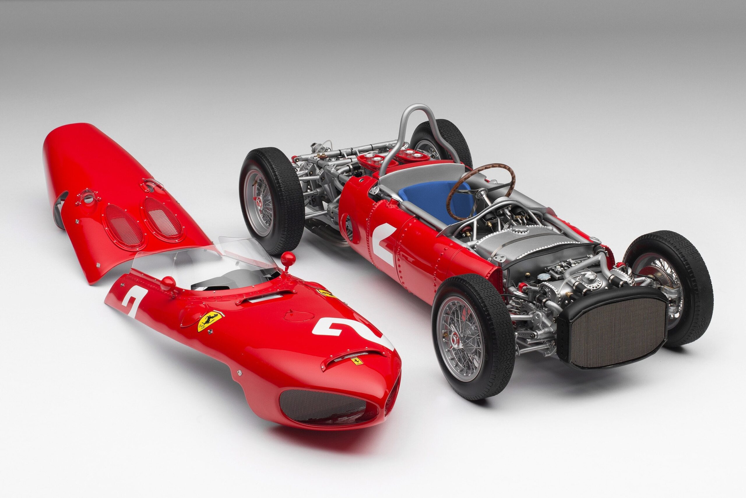Amalgam Ferrari 156 F1 "Sharknose" 1961 Formula 1 Season Phil Hill - Rot | 1:8 - Image 13