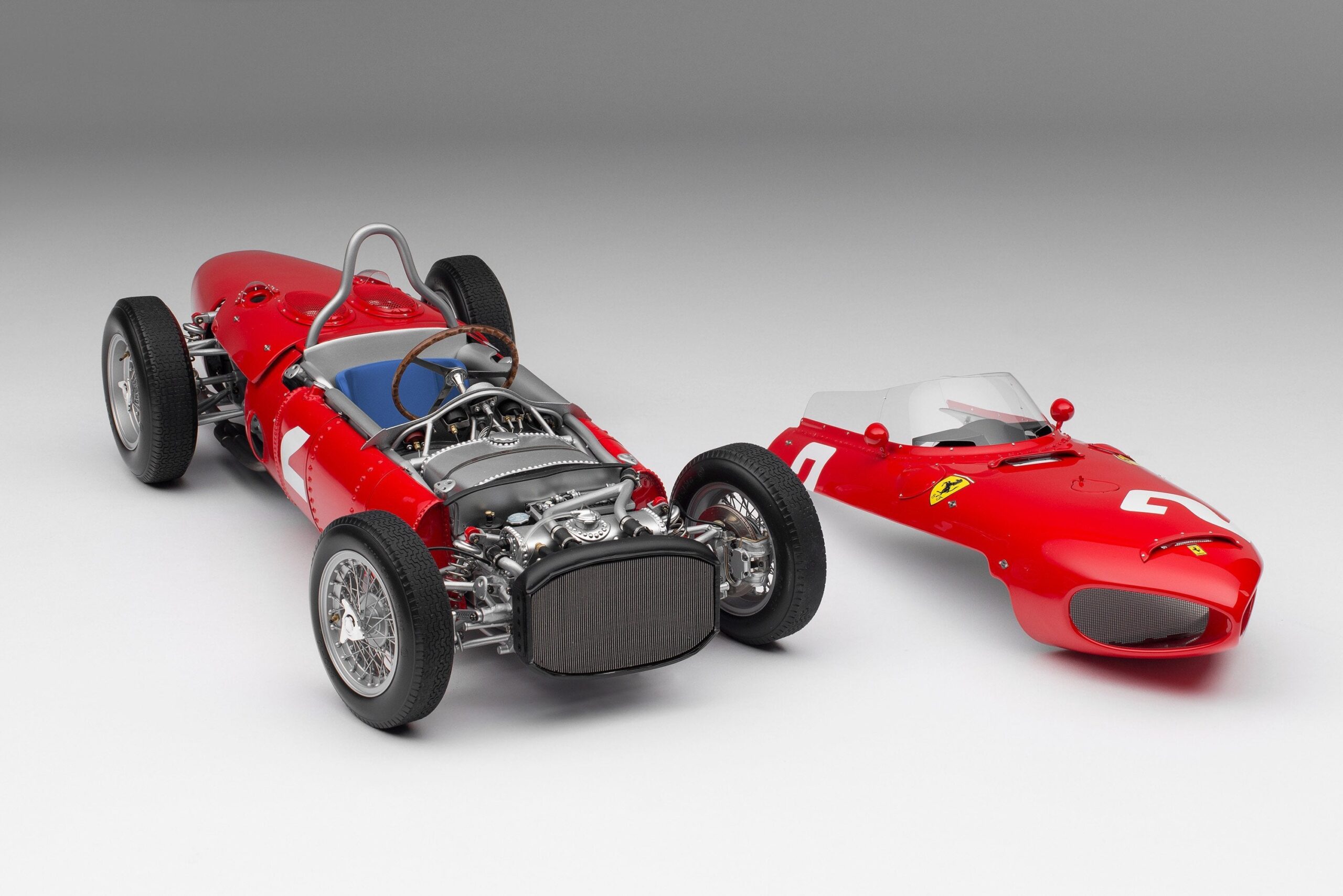 Amalgam Ferrari 156 F1 "Sharknose" 1961 Formula 1 Season Phil Hill - Rot | 1:8 - Image 4