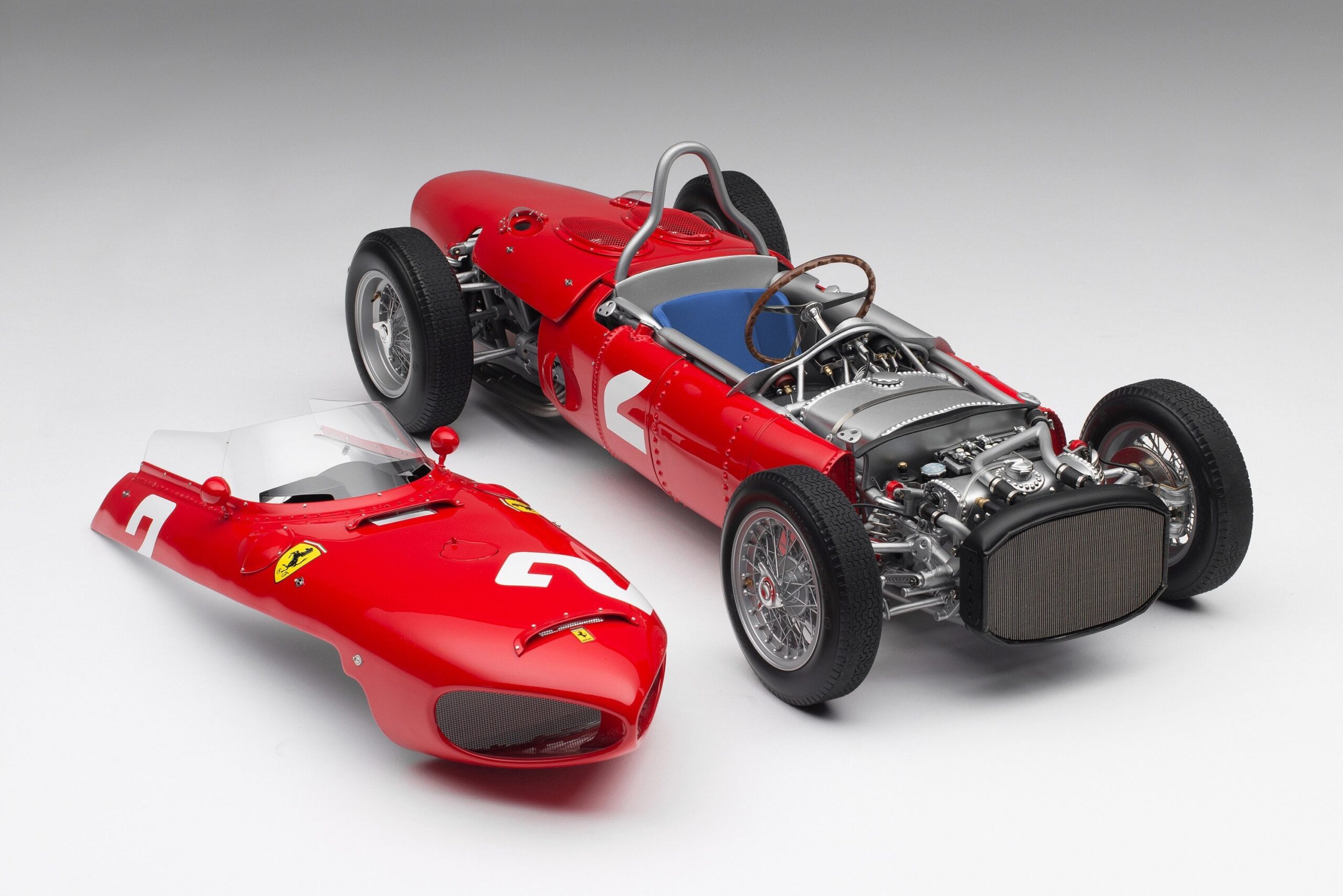 Amalgam Ferrari 156 F1 "Sharknose" 1961 Formula 1 Season Phil Hill - Rot | 1:8 - Image 10