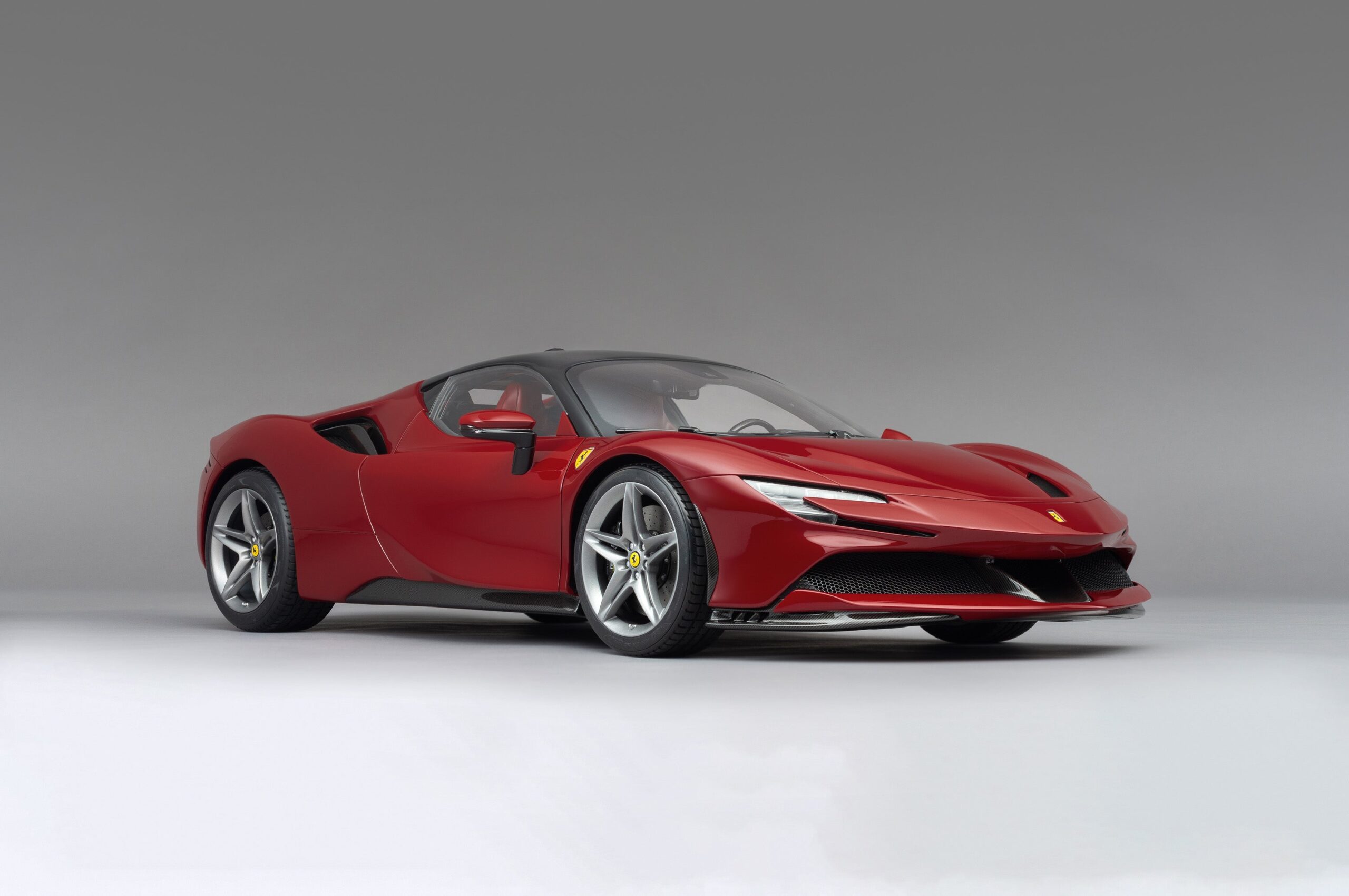 Amalgam Ferrari SF90 Stradale The Official Ferrari Magazine Specification - Rot | 1:8