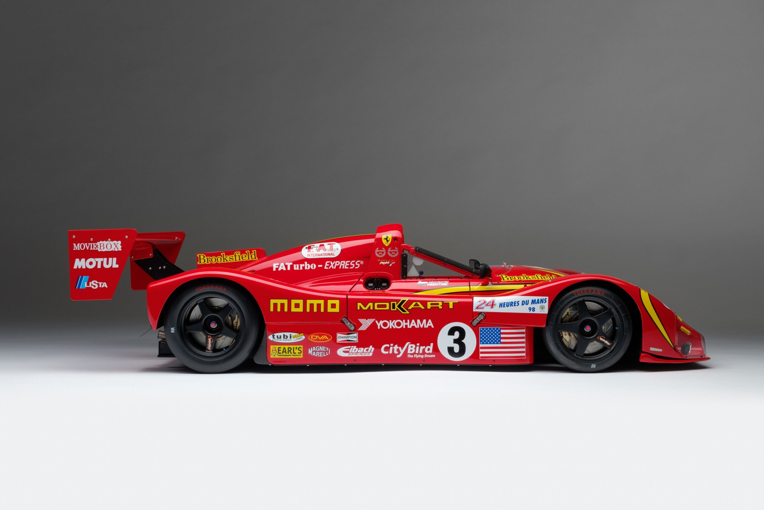 Amalgam Ferrari 333 SP 1998 Le Mans - Rot | 1:8 - Image 3