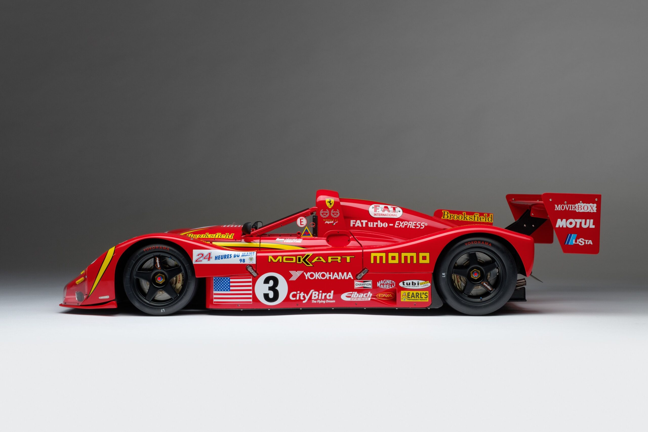 Amalgam Ferrari 333 SP 1998 Le Mans - Rot | 1:8 - Image 6
