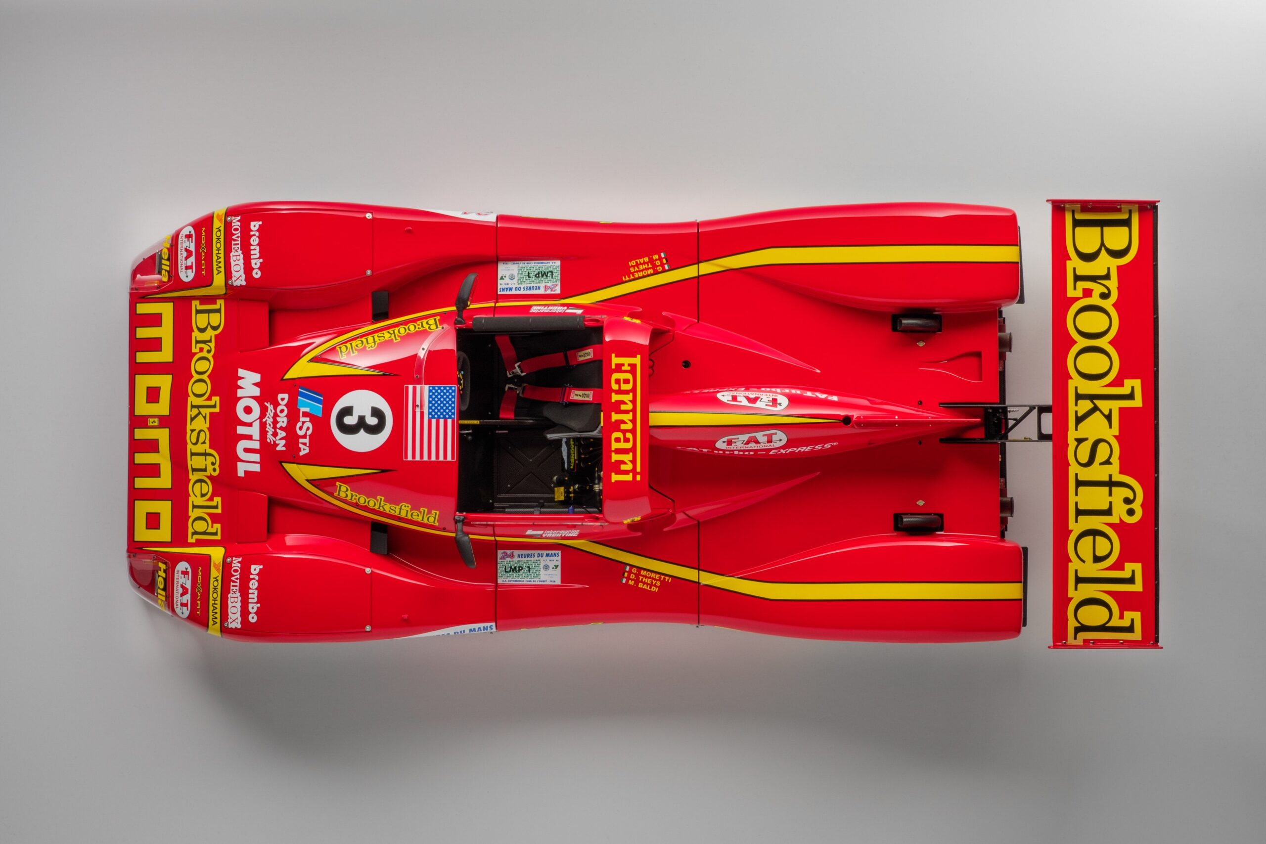 Amalgam Ferrari 333 SP 1998 Le Mans - Rot | 1:8 - Image 7