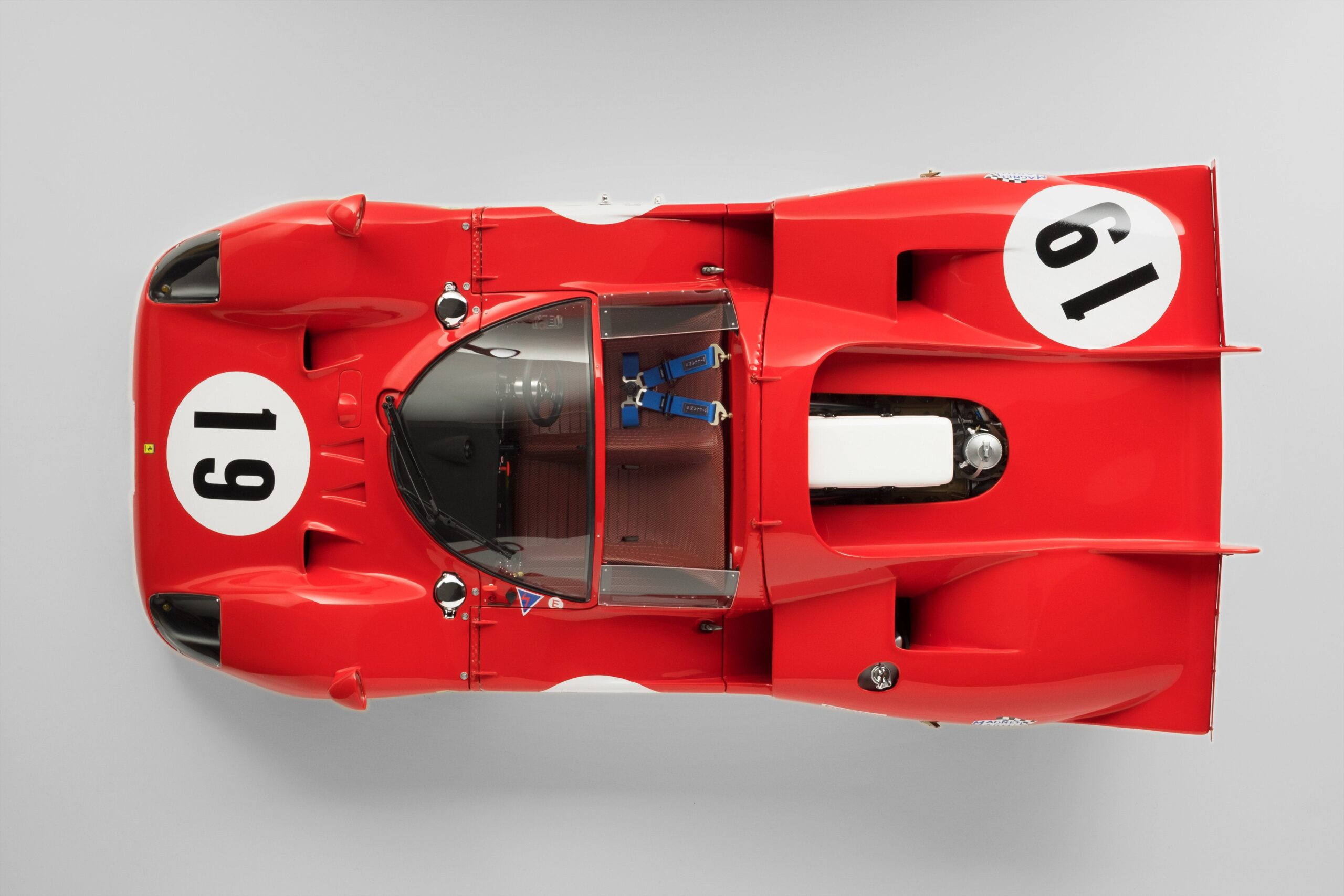 Amalgam Ferrari 512 S Spider 1970 Sebring - Rot | 1:8 - 画像7