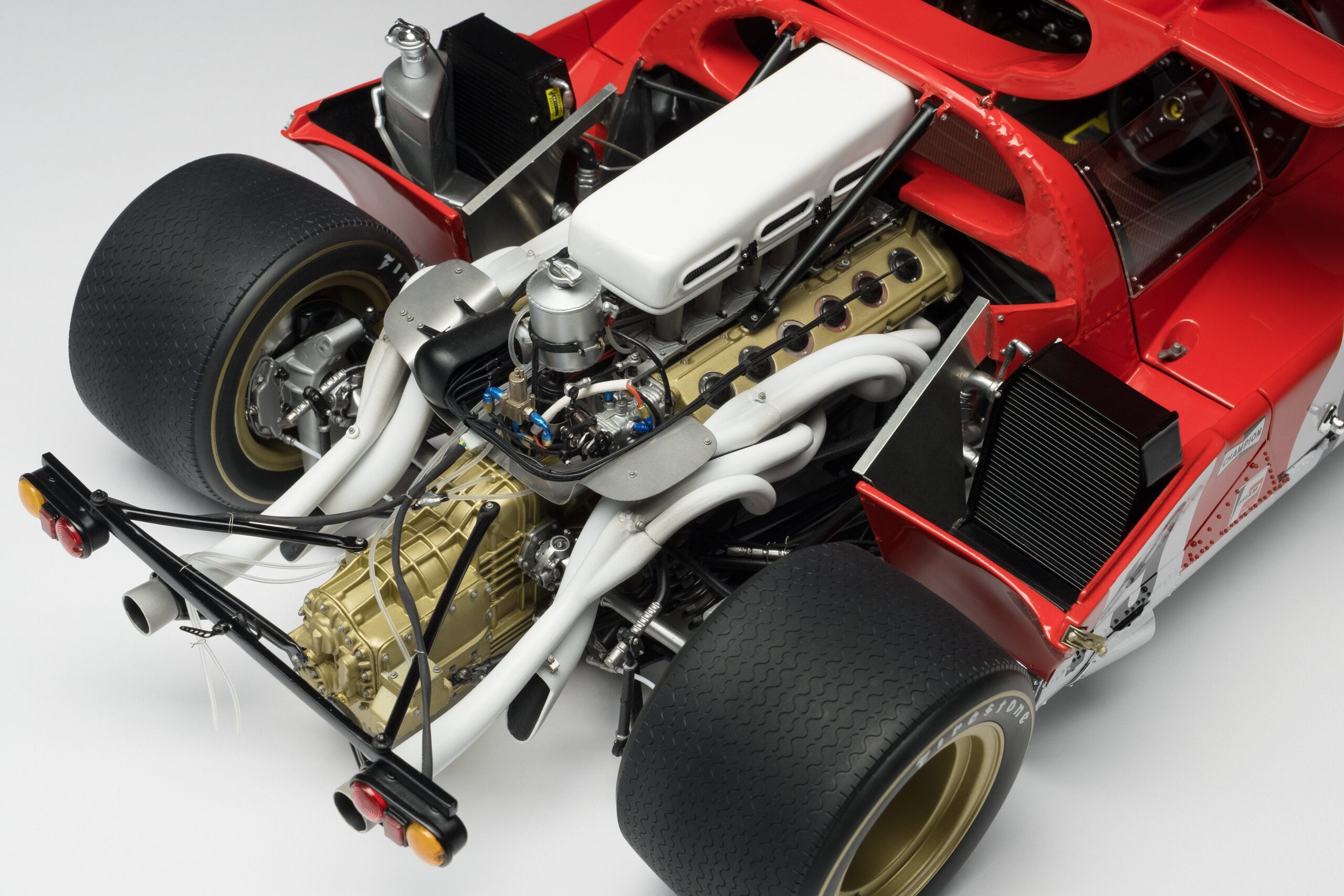 Amalgam Ferrari 512 S Spider 1970 Sebring - Rot | 1:8 - 画像12