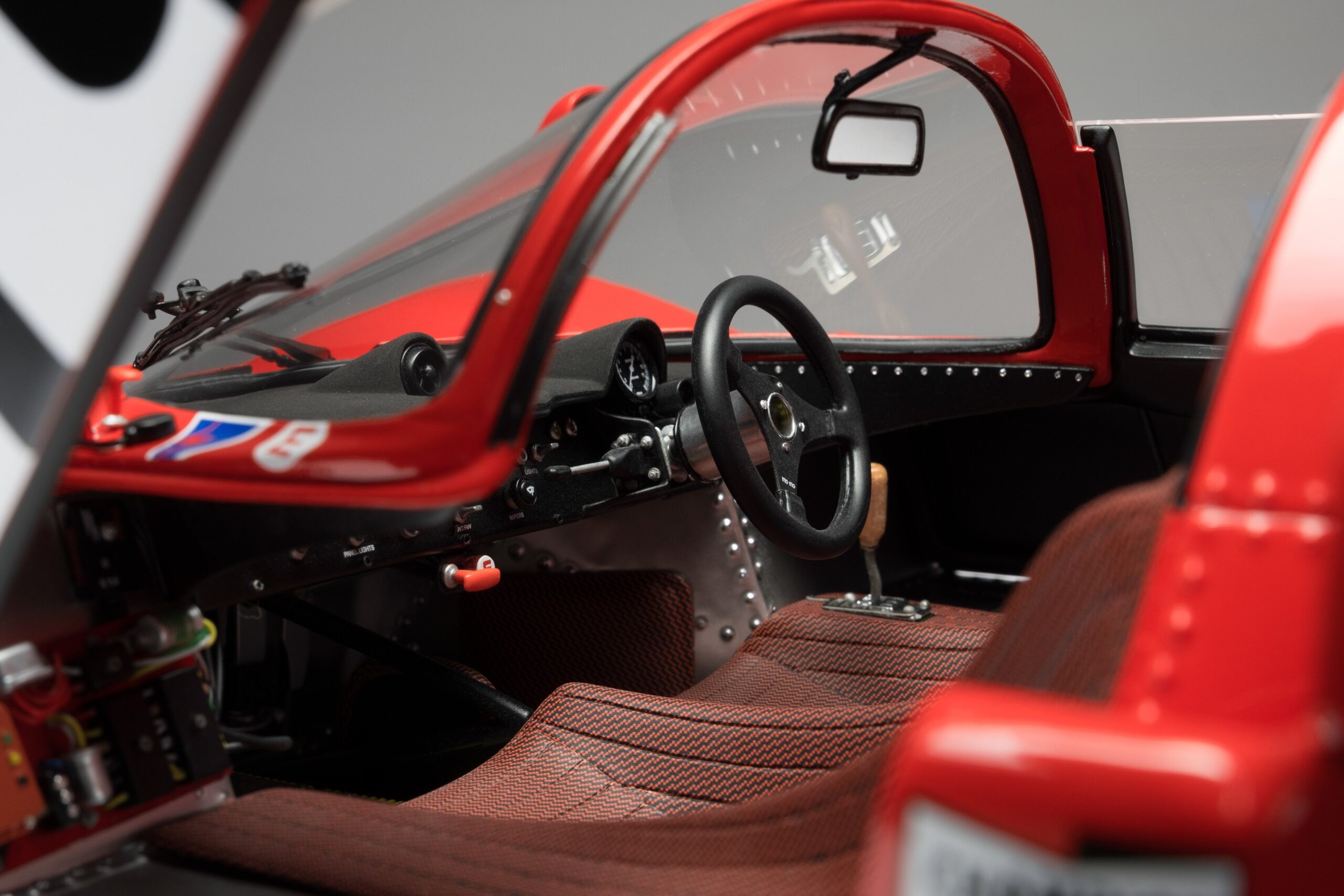 Amalgam Ferrari 512 S Spider 1970 Sebring - Rot | 1:8 - 画像13