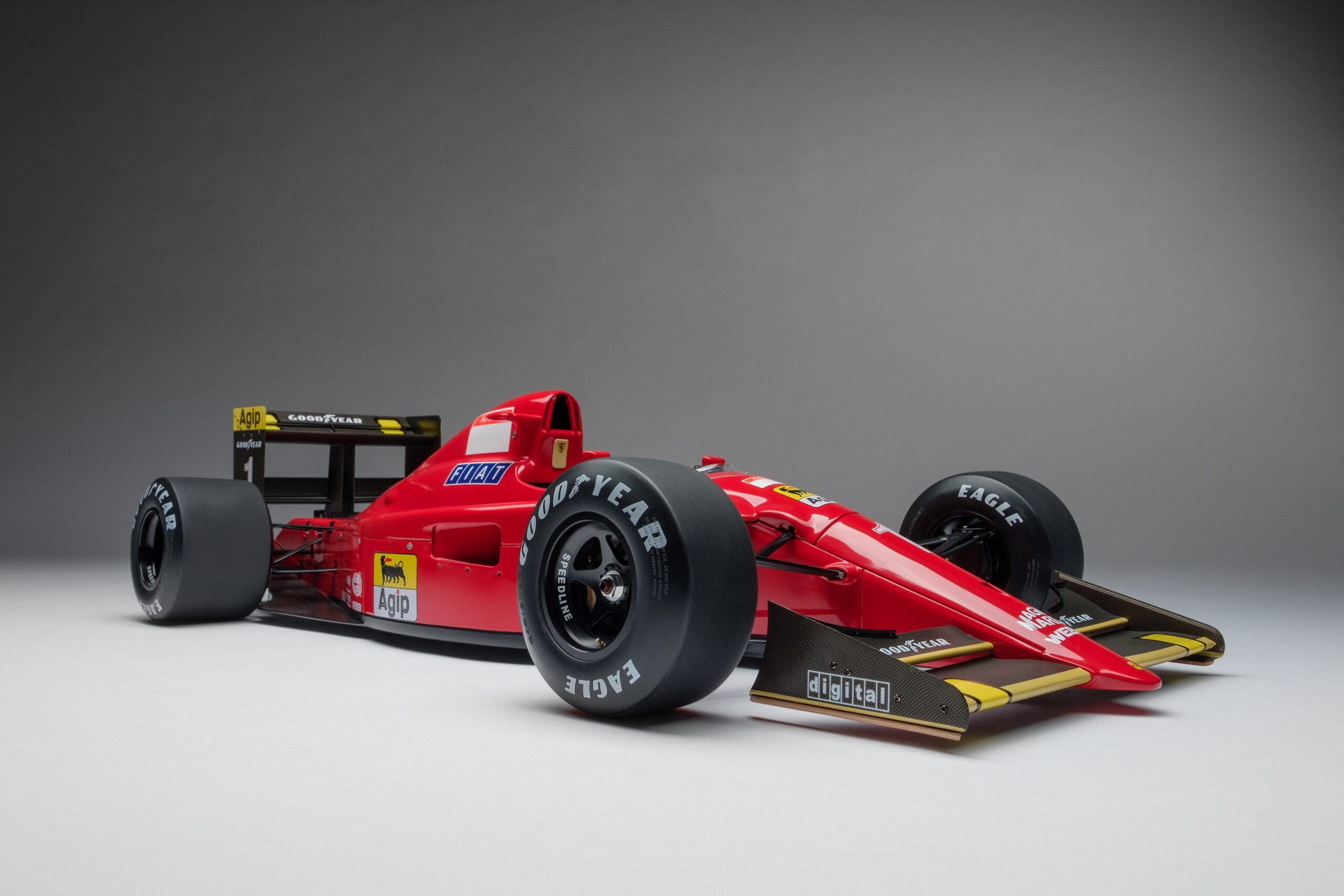 Amalgam Ferrari F1-90 (641/2) - Rot | 1:8