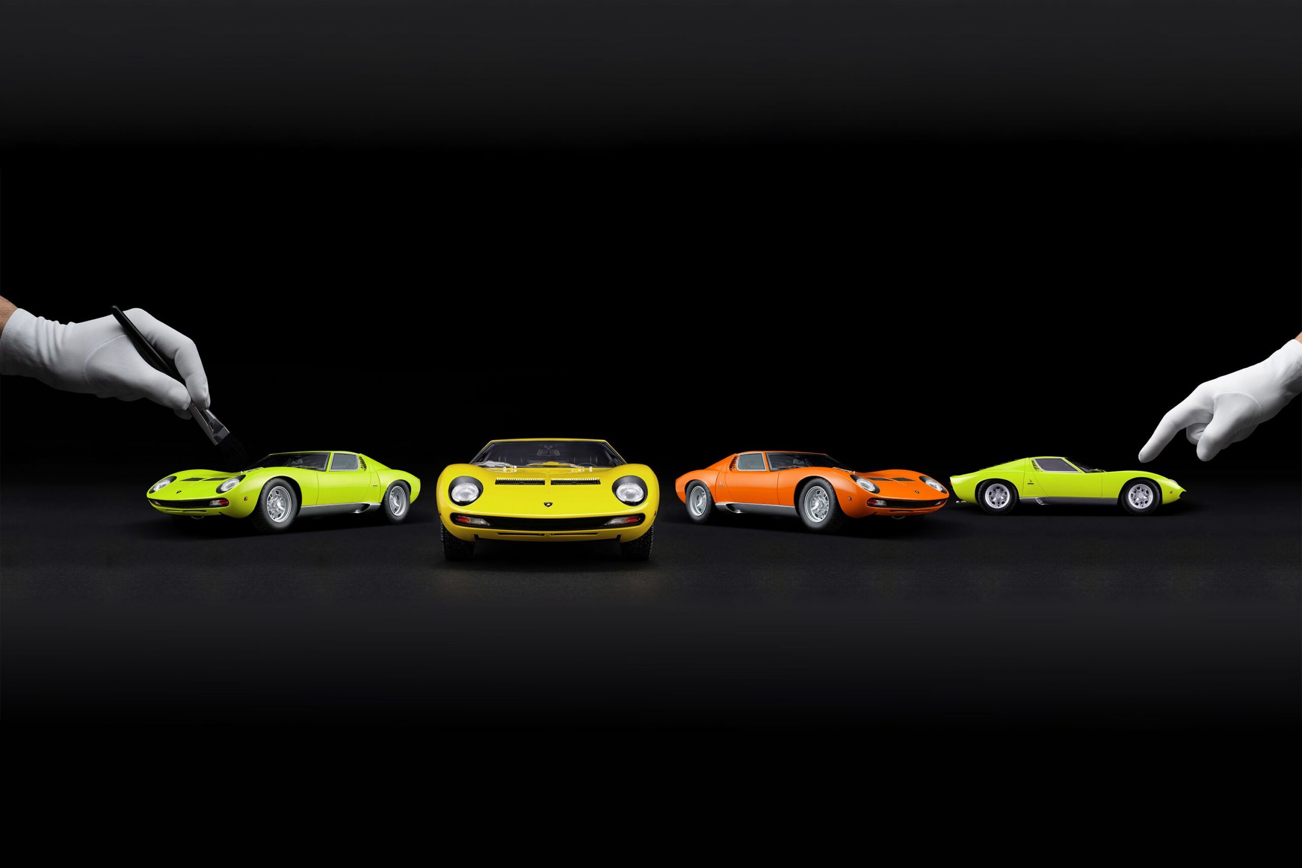 Amalgam Lamborghini Miura P400 SV | 1:18 – Bild 49