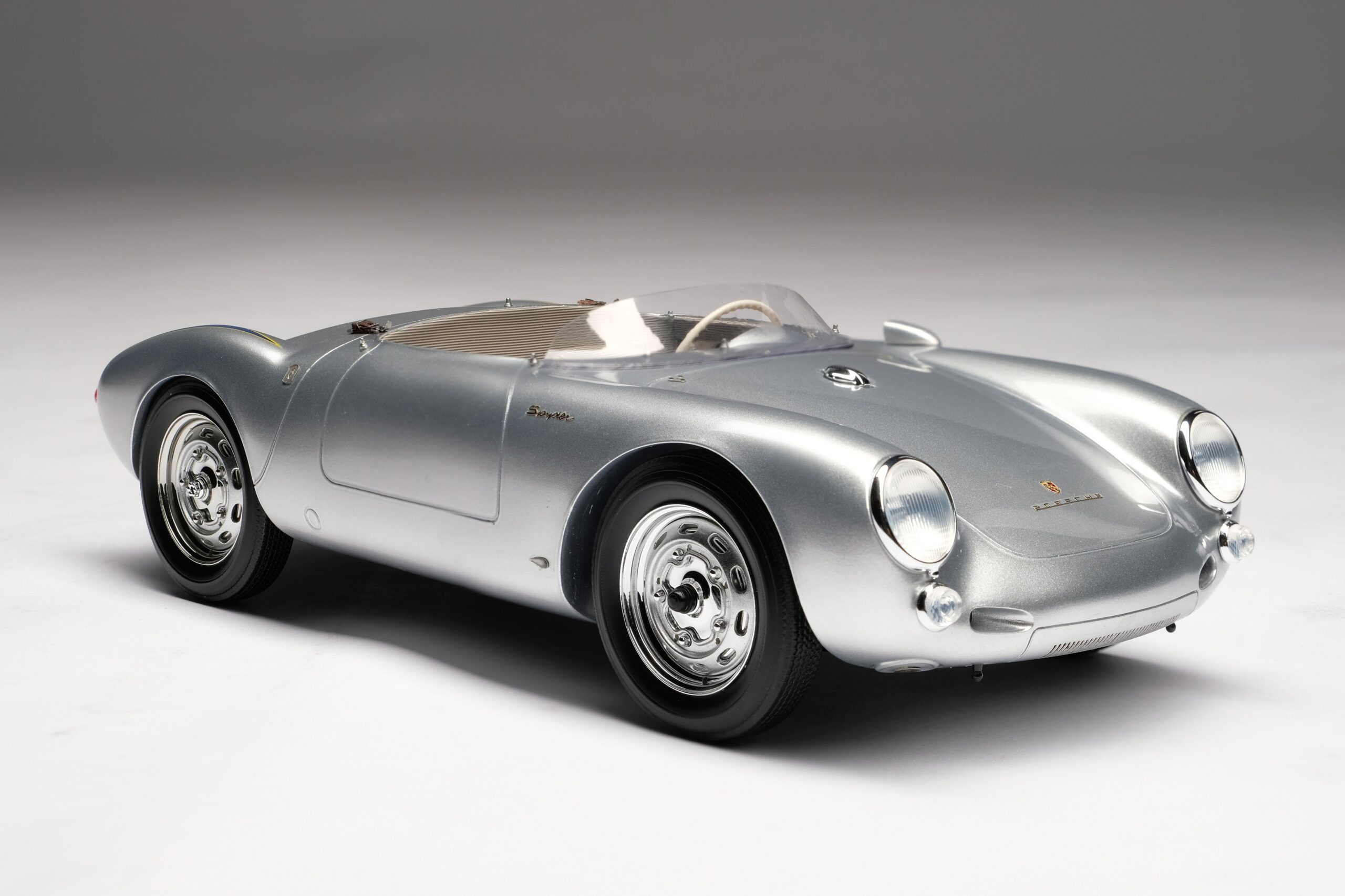 Amalgam Porsche 550 RS Spyder - Argent | 1:18