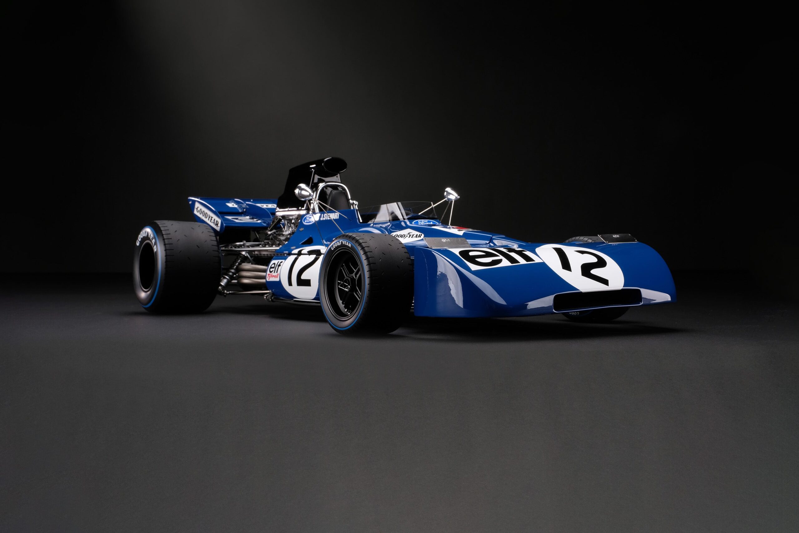 Amalgam Tyrrell 003 1971 British Grand Prix - Blau | 1:8 - Immagine 2