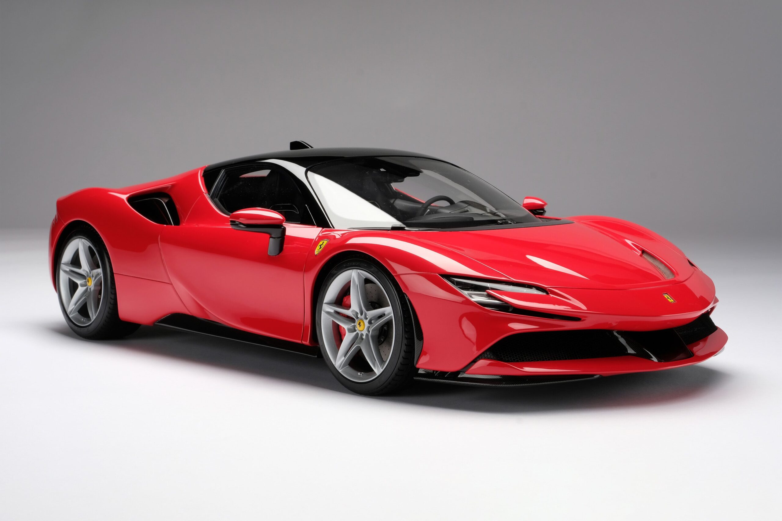 Amalgam Ferrari SF90 Stradale (2019) - Rot | 1:8
