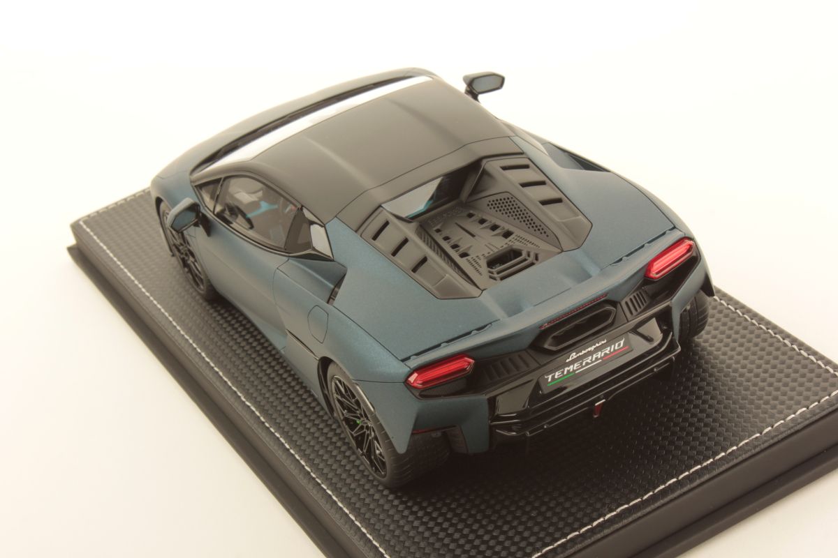 MR Collection Lamborghini Temerario - ONE OFF Matte Blu Mehit | 1:18 – Bild 4