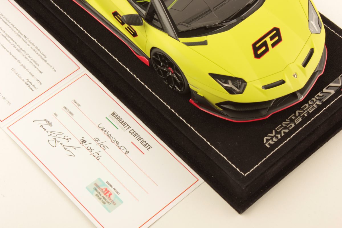 MR Collection Lamborghini Aventador SVJ Roadster | 1:18 – Bild 7